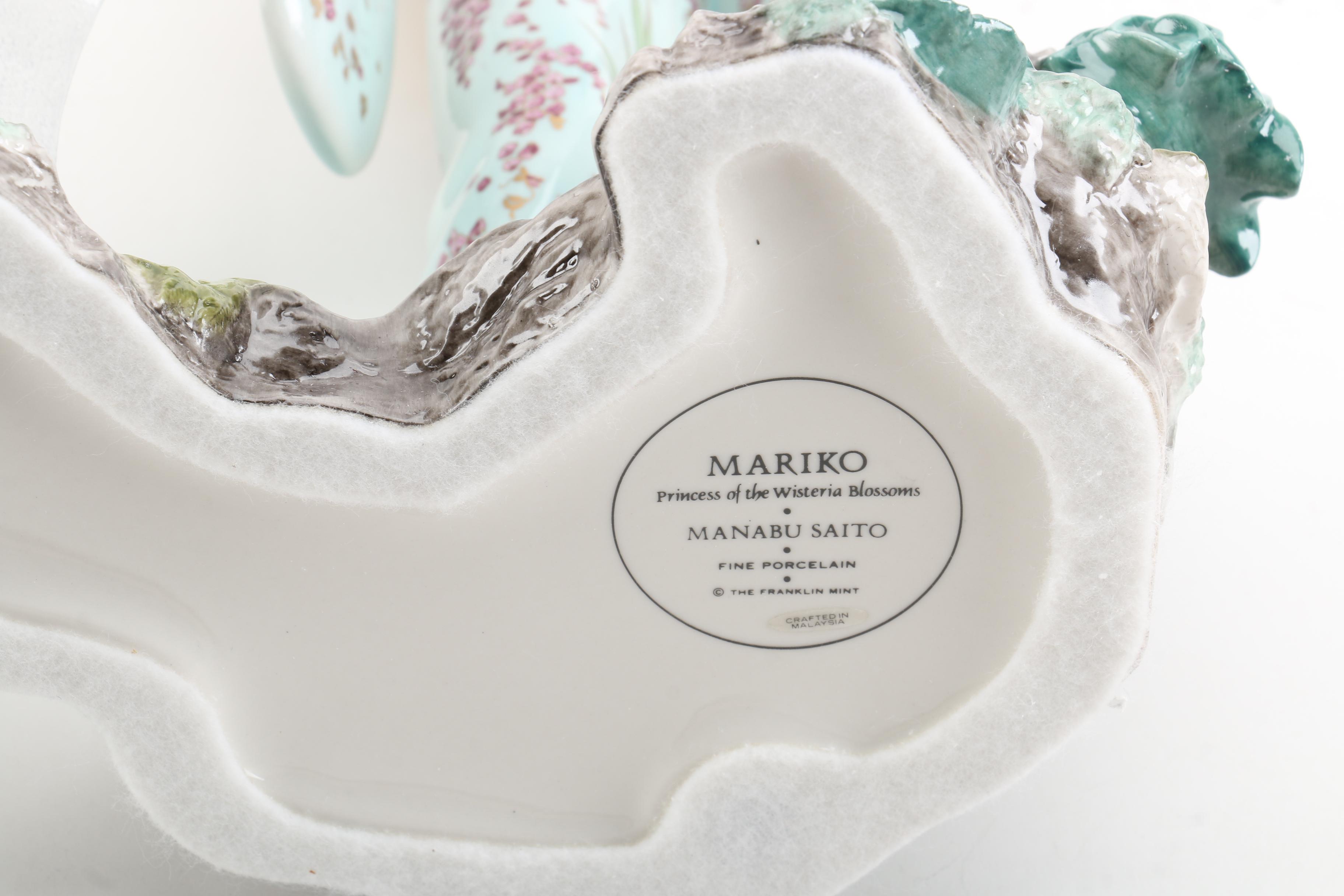 Selection of Porcelain Figurines Including Lena Liu for The Danbury Mint