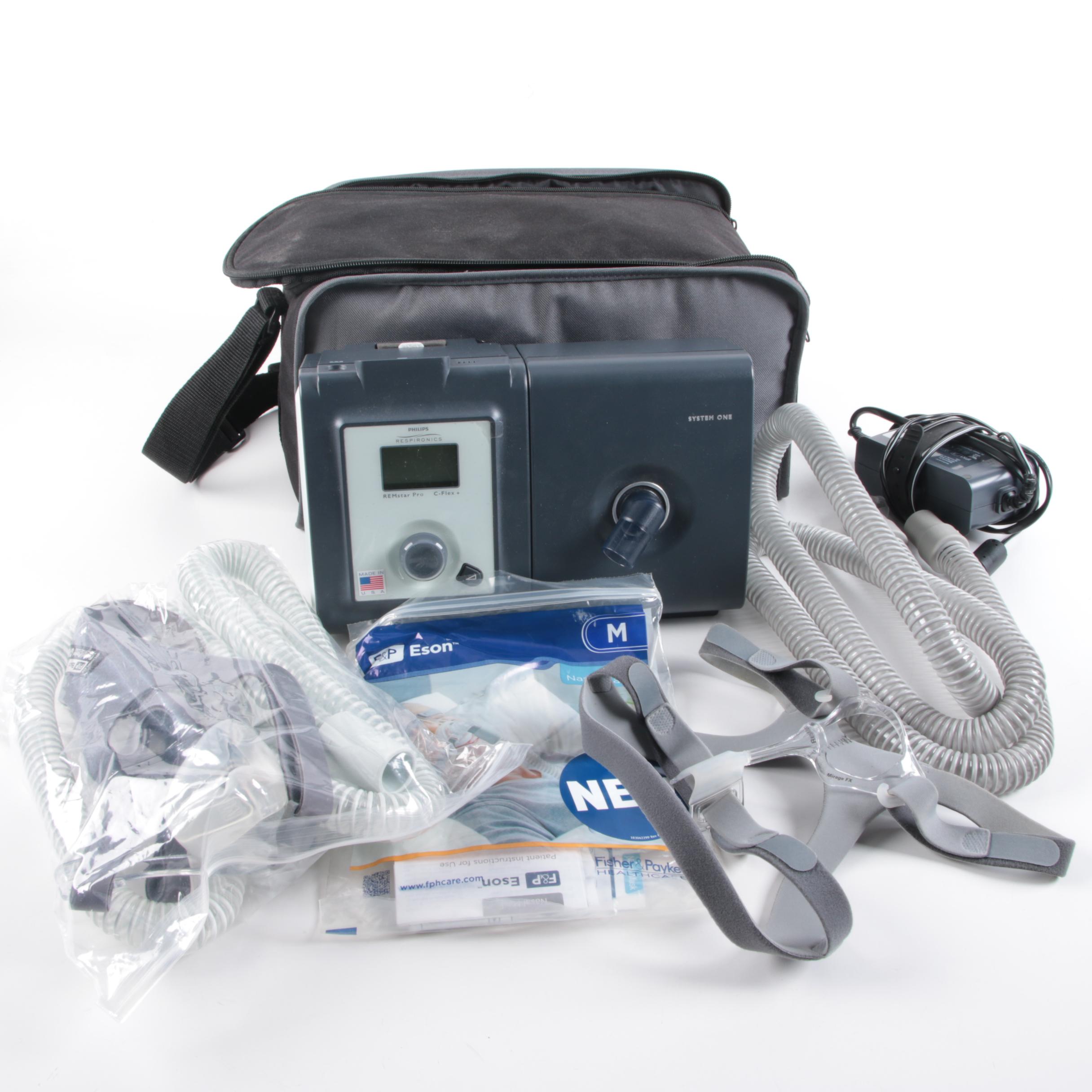 Phillips Respironics System One CPAP and Humidifier