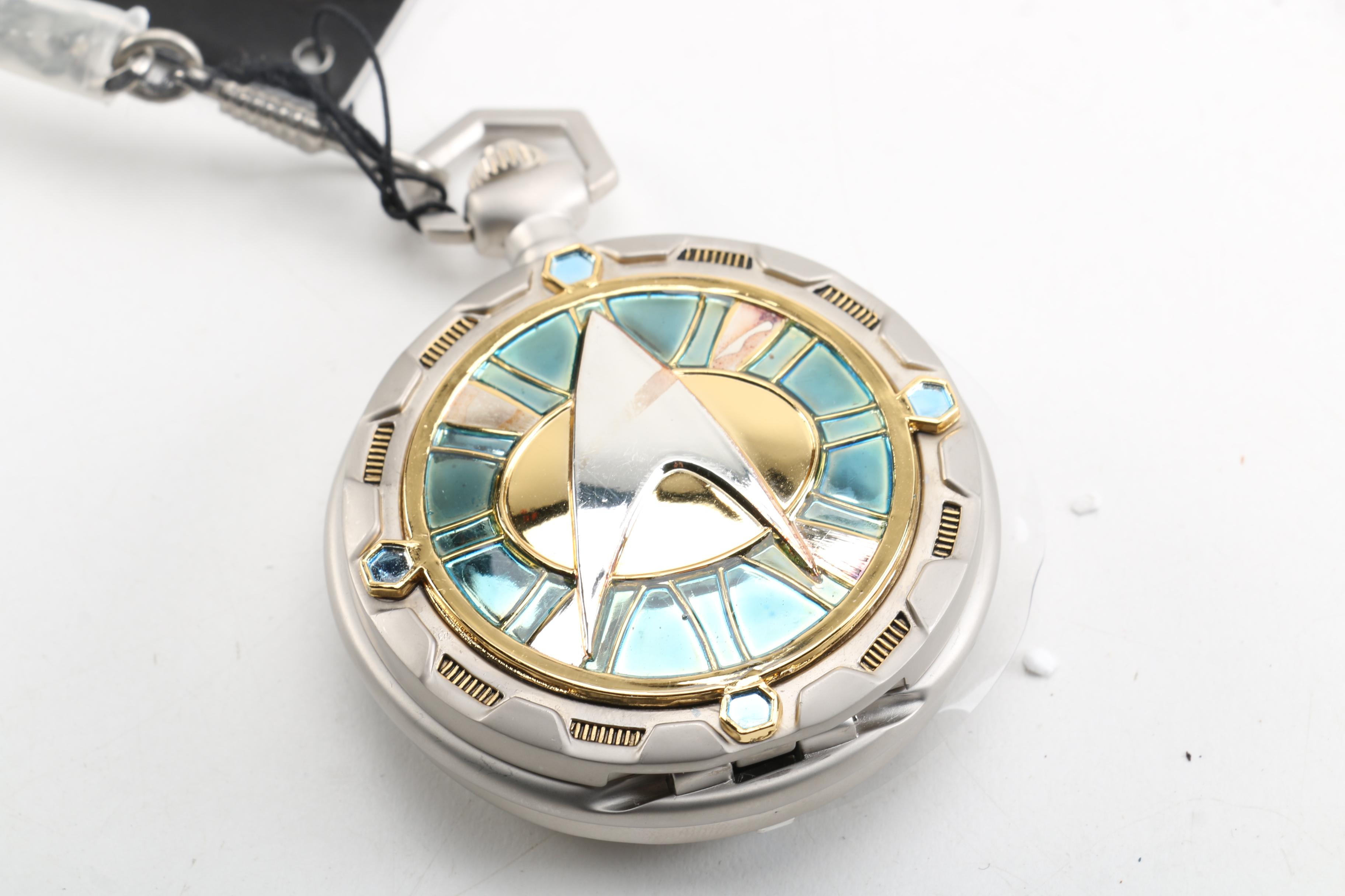 Star Trek Pocket Watches Including Belt Pouches