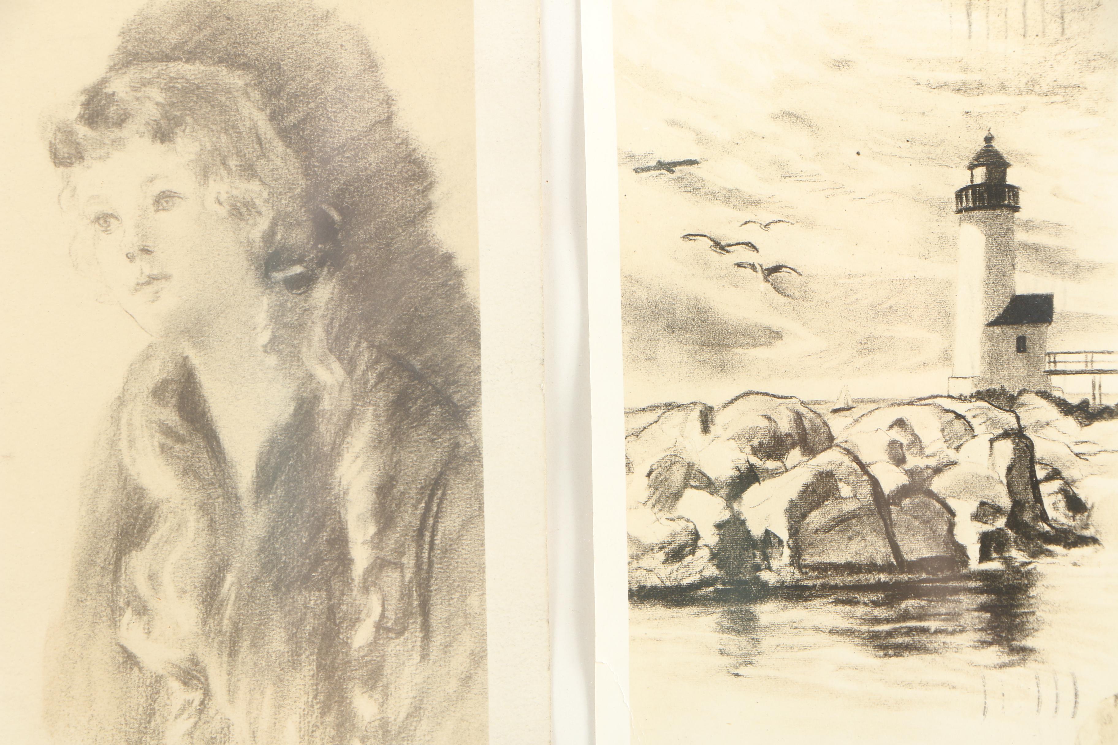 Antique Lithographic Postcards