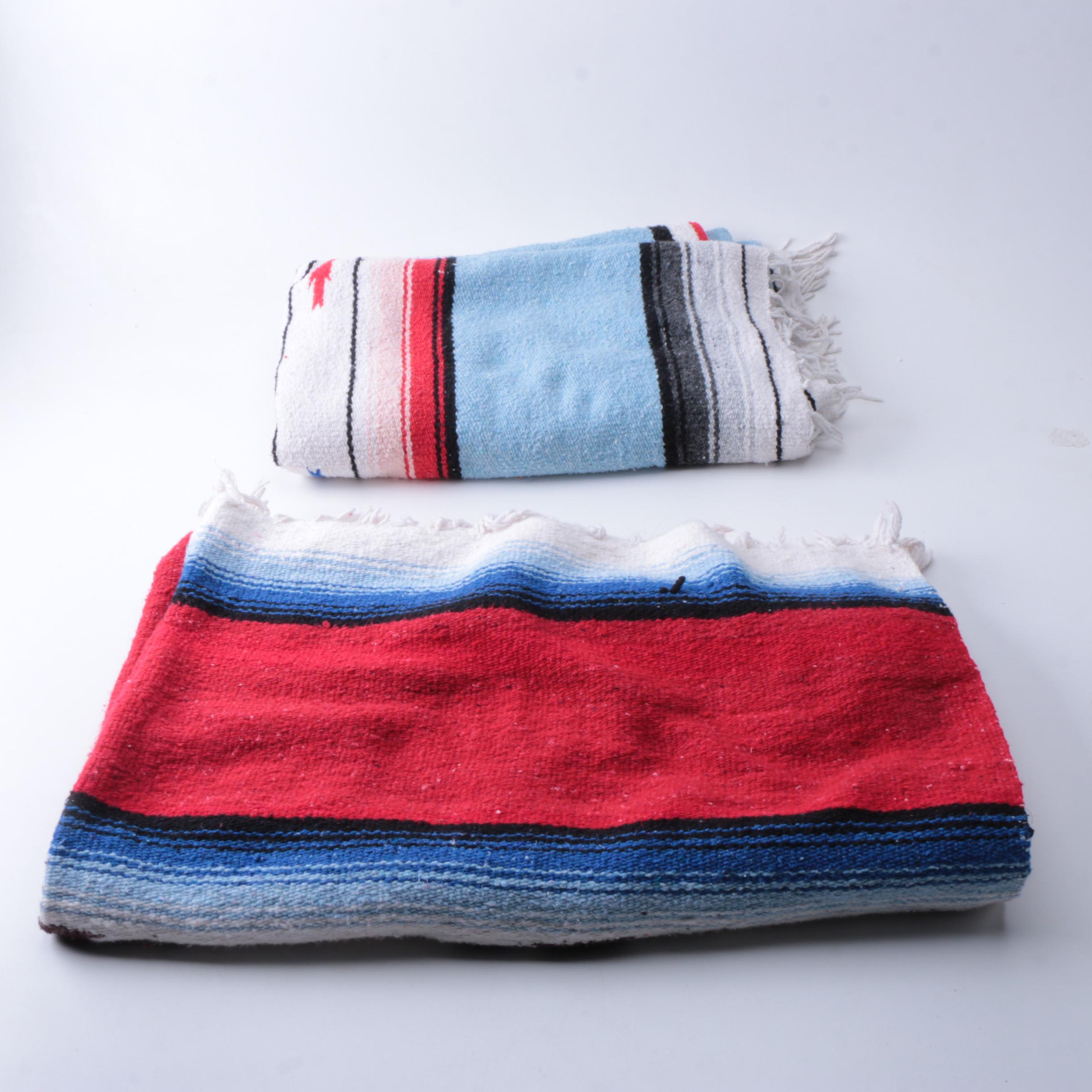 Southwestern Style Woven Blankets