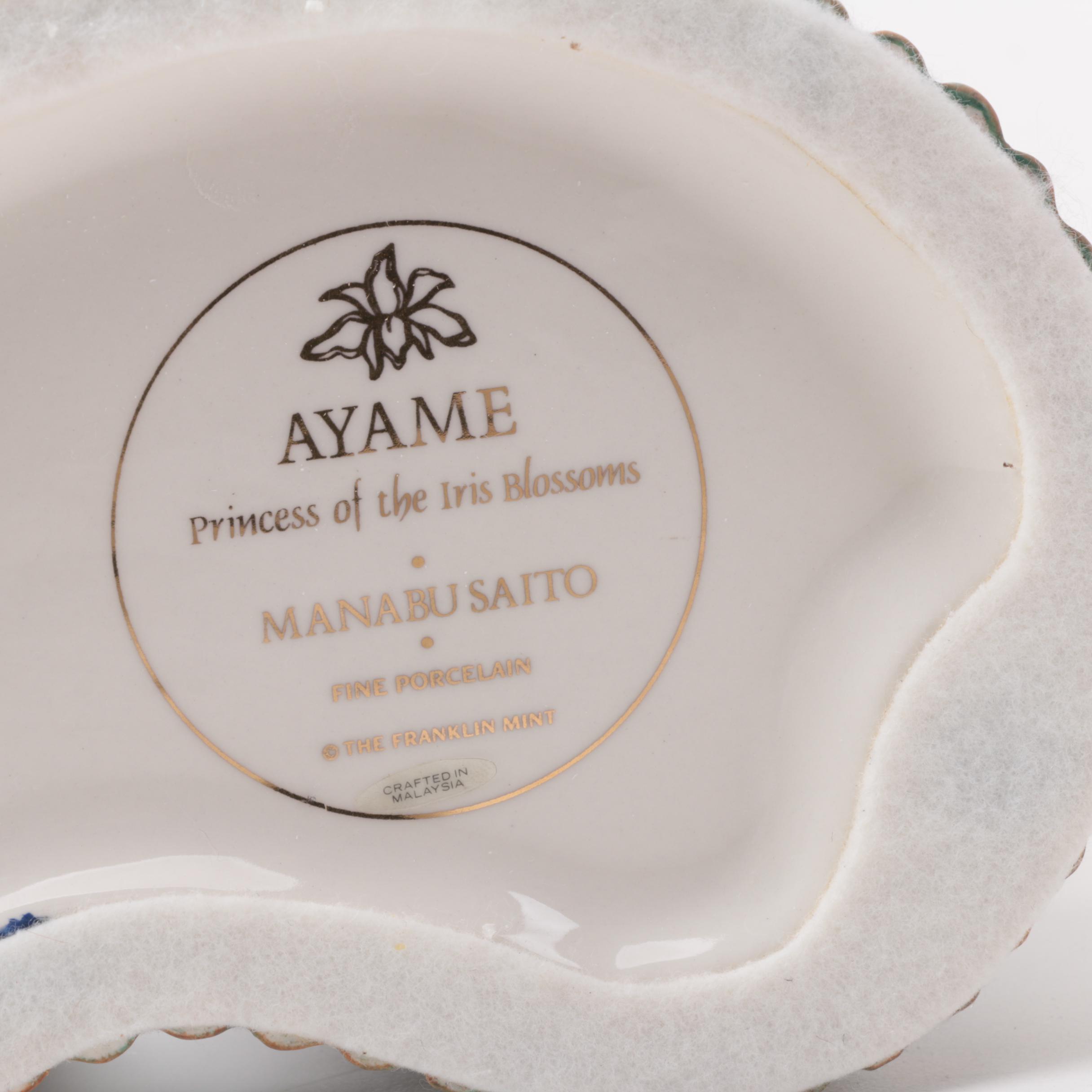 Chinese Inspired Porcelain Figurines including Franklin Mint and Danbury Mint