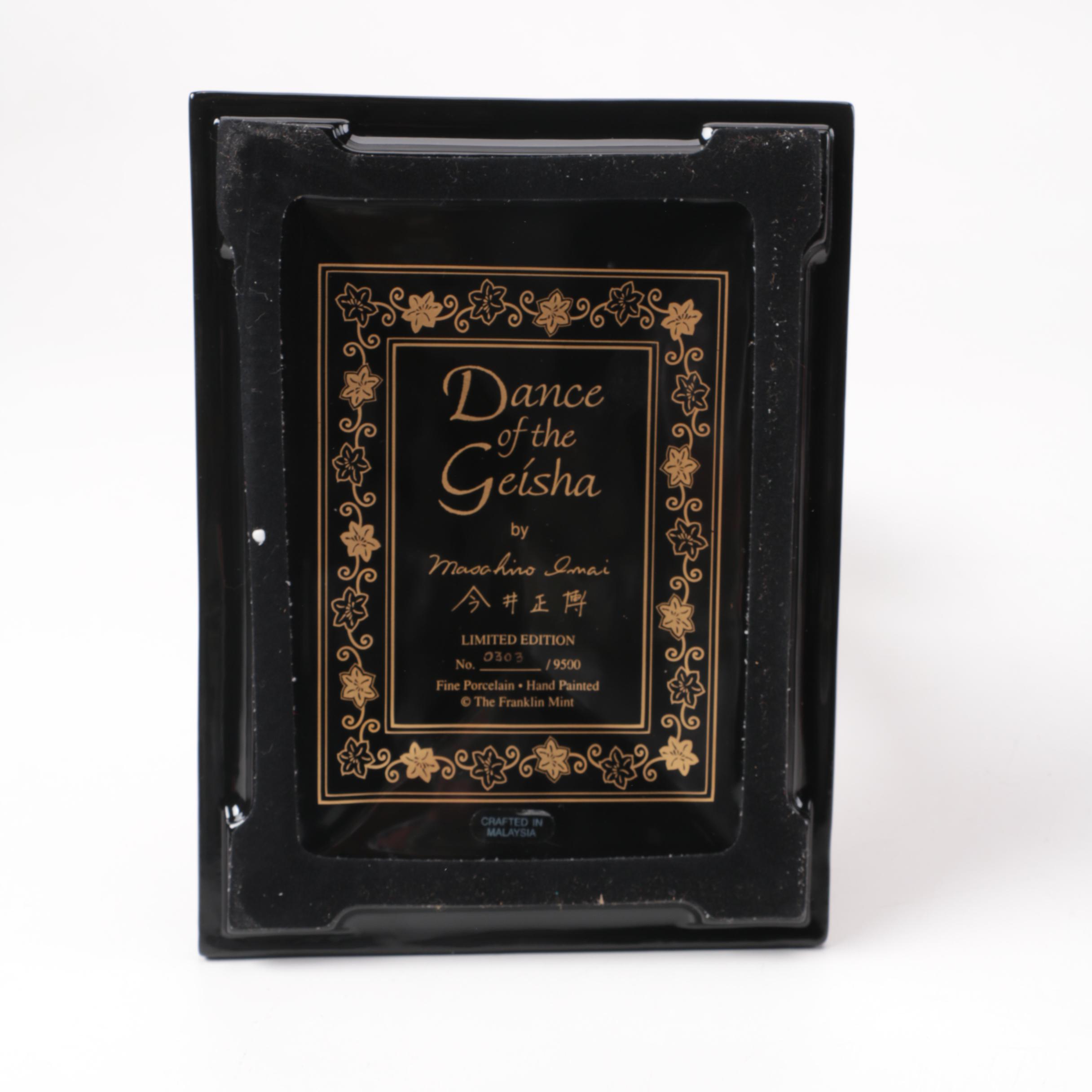 Chinese Inspired Porcelain Figurines including Franklin Mint and Danbury Mint