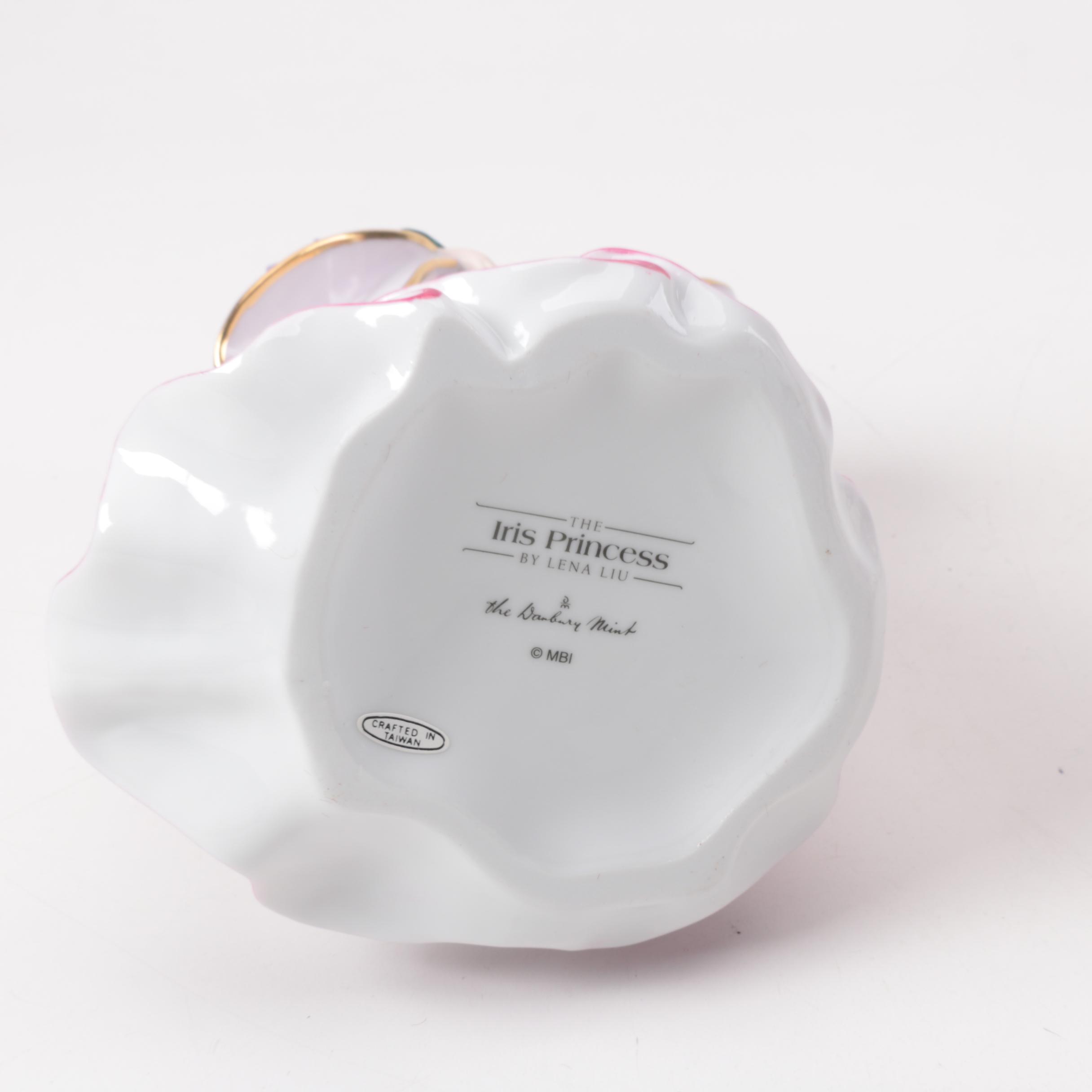 Chinese Inspired Porcelain Figurines including Franklin Mint and Danbury Mint