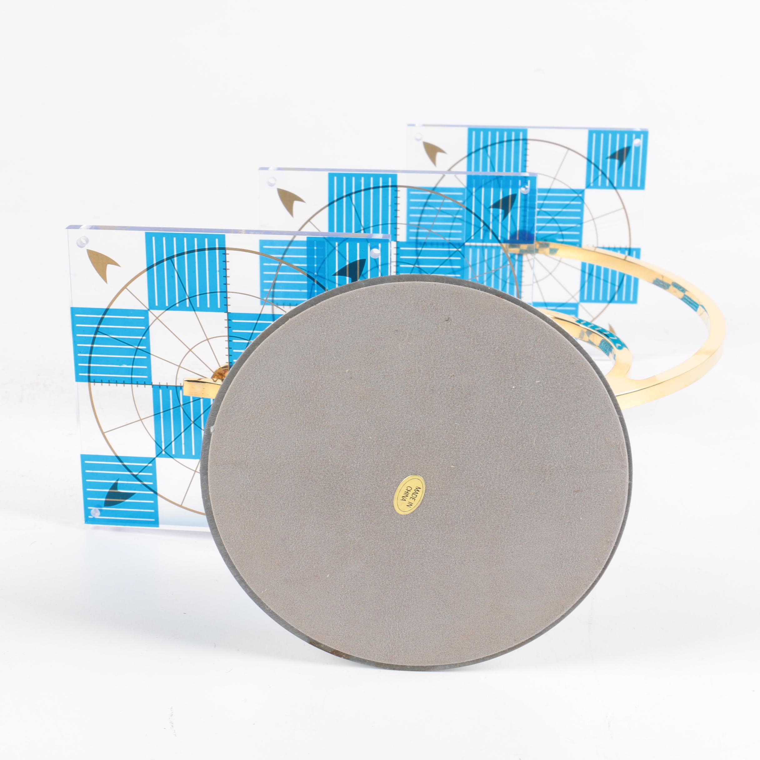 Franklin Mint Official Star Trek Tridimensional Chess Set