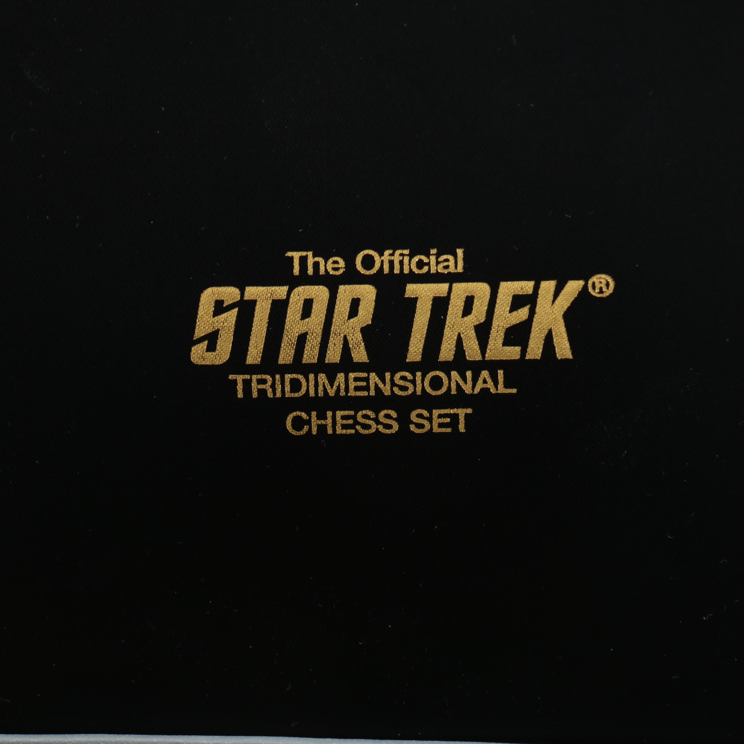 Franklin Mint Official Star Trek Tridimensional Chess Set