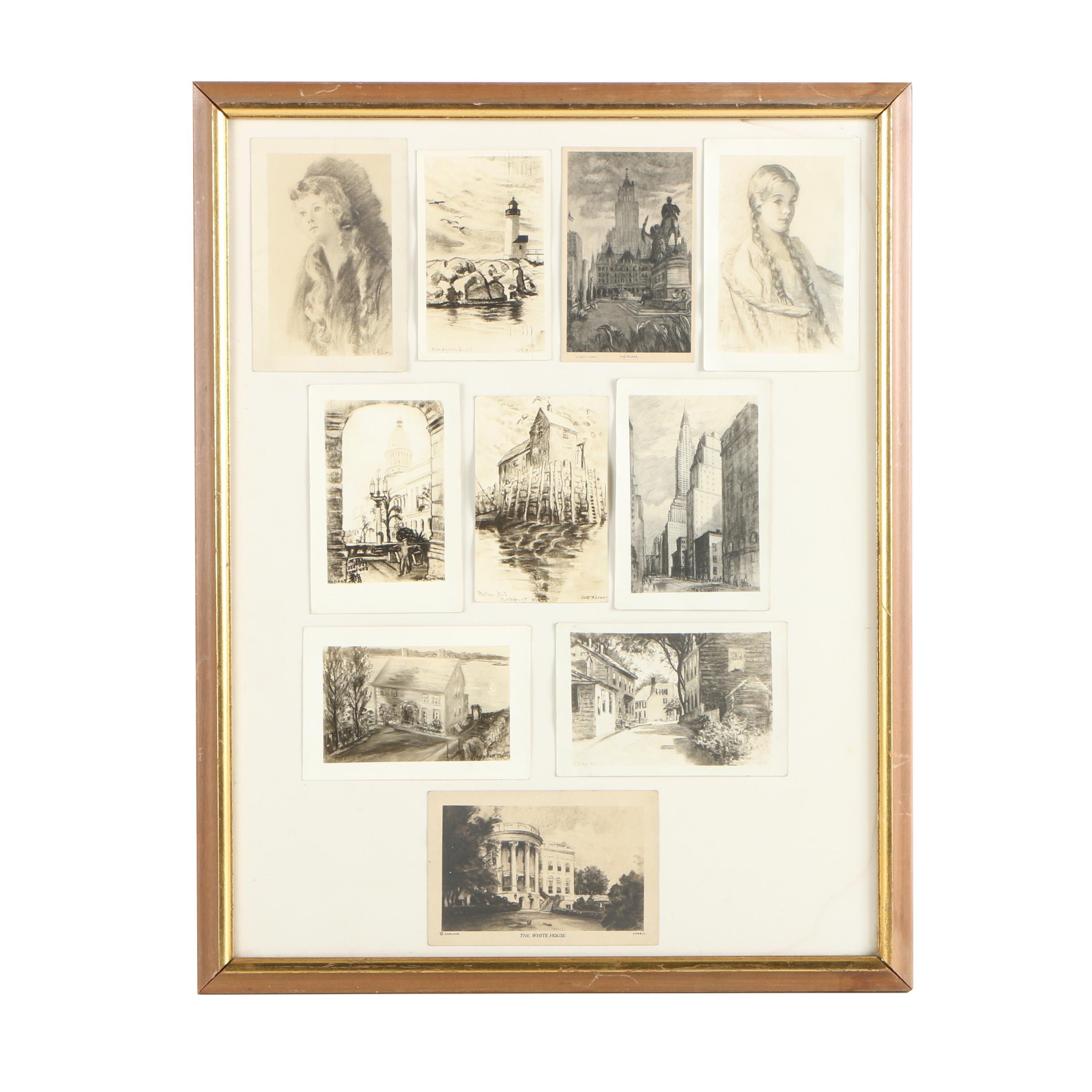 Antique Lithographic Postcards