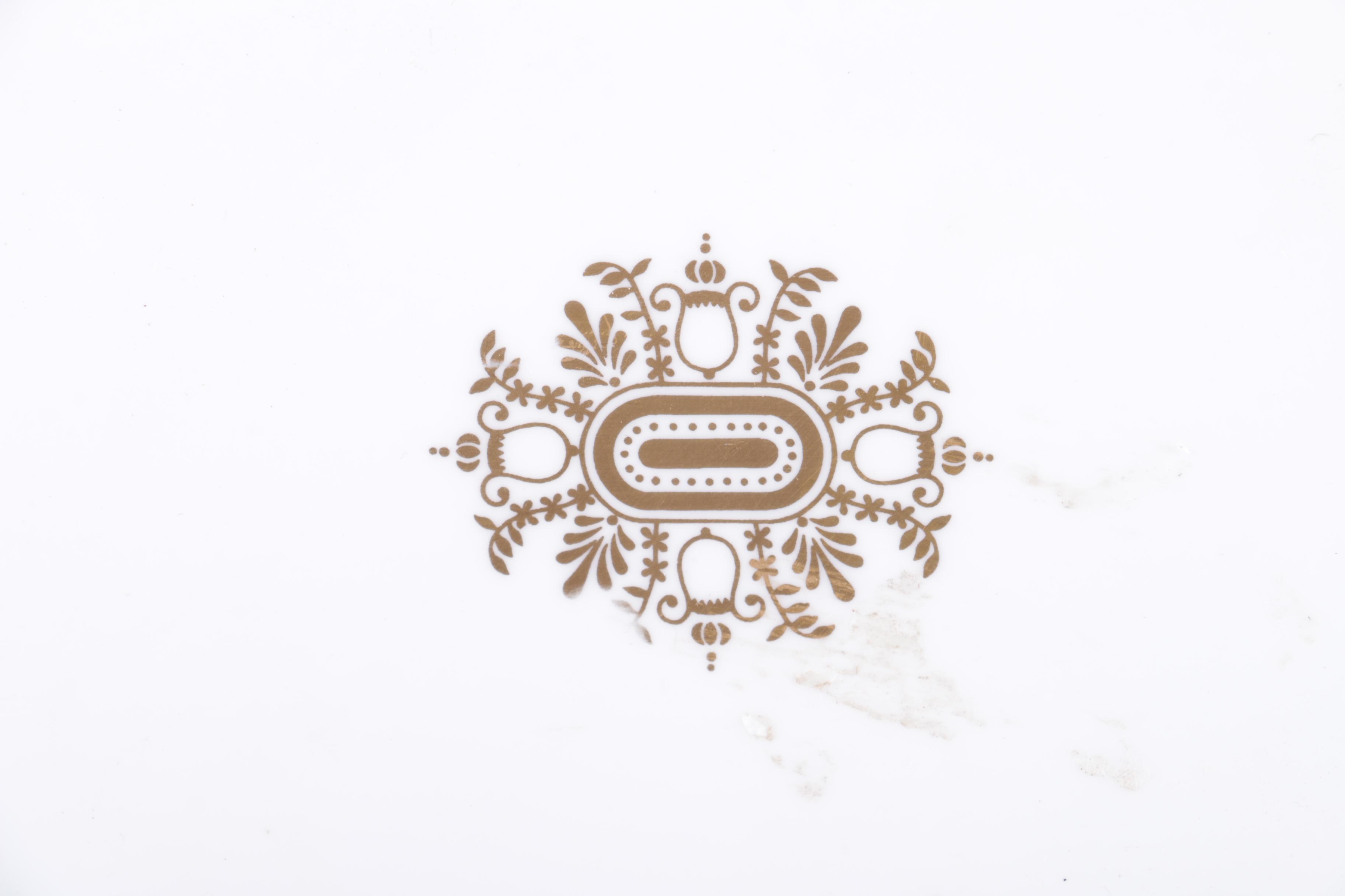 Coalport "Panel Cobalt" Bone China Serving Platter