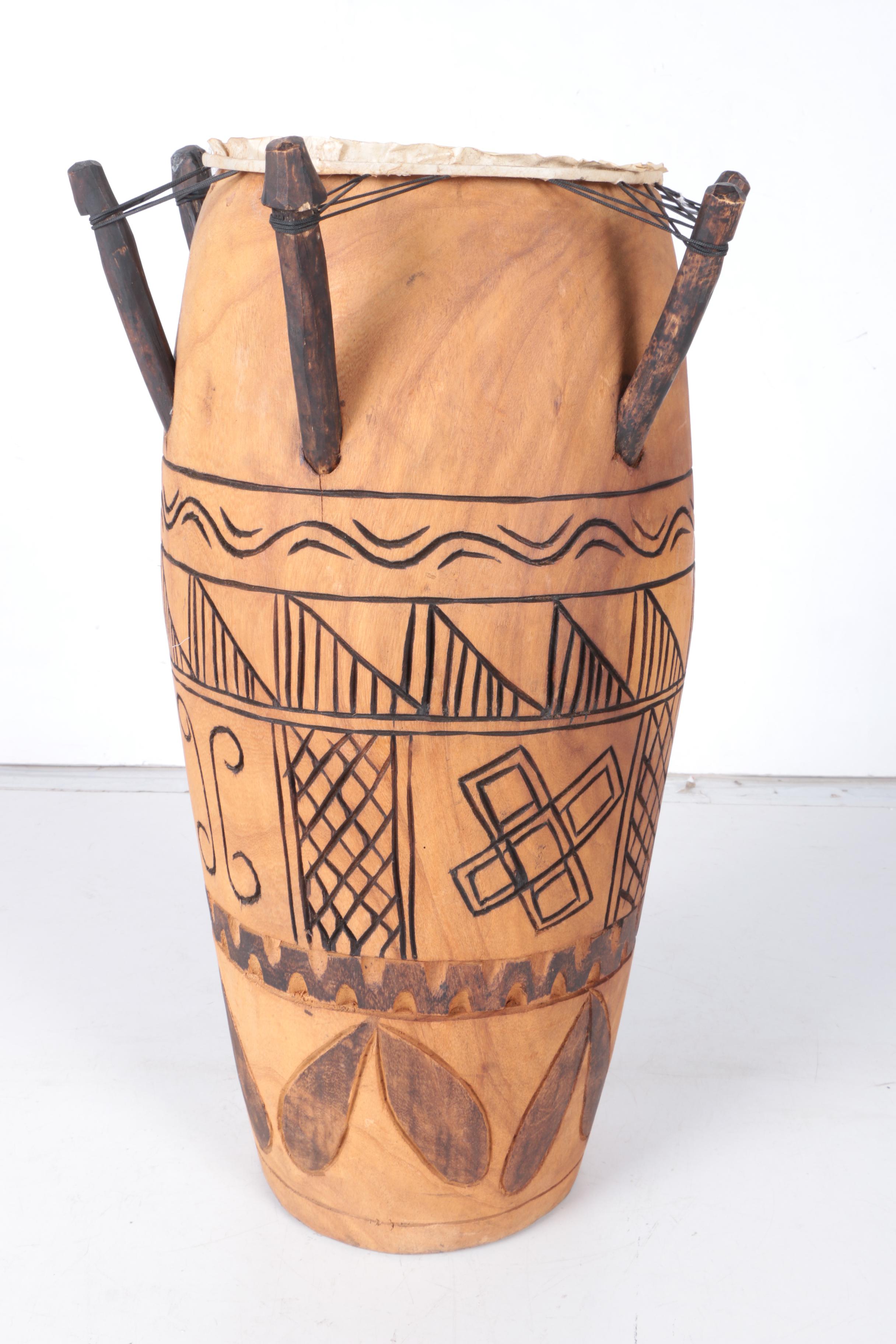 African-Style Kpanlogo Drum