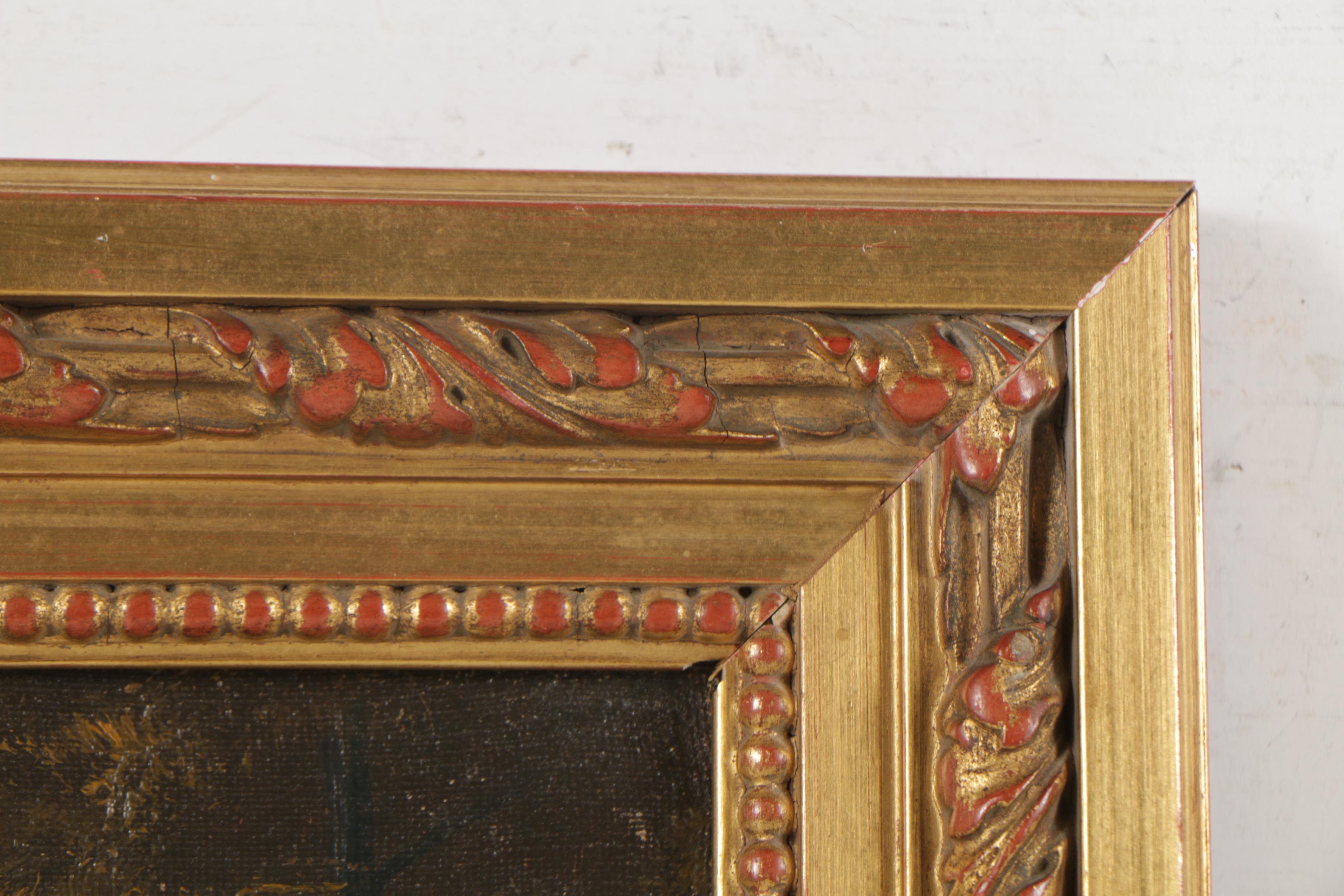 Lastel Oil Painting of a Landscape