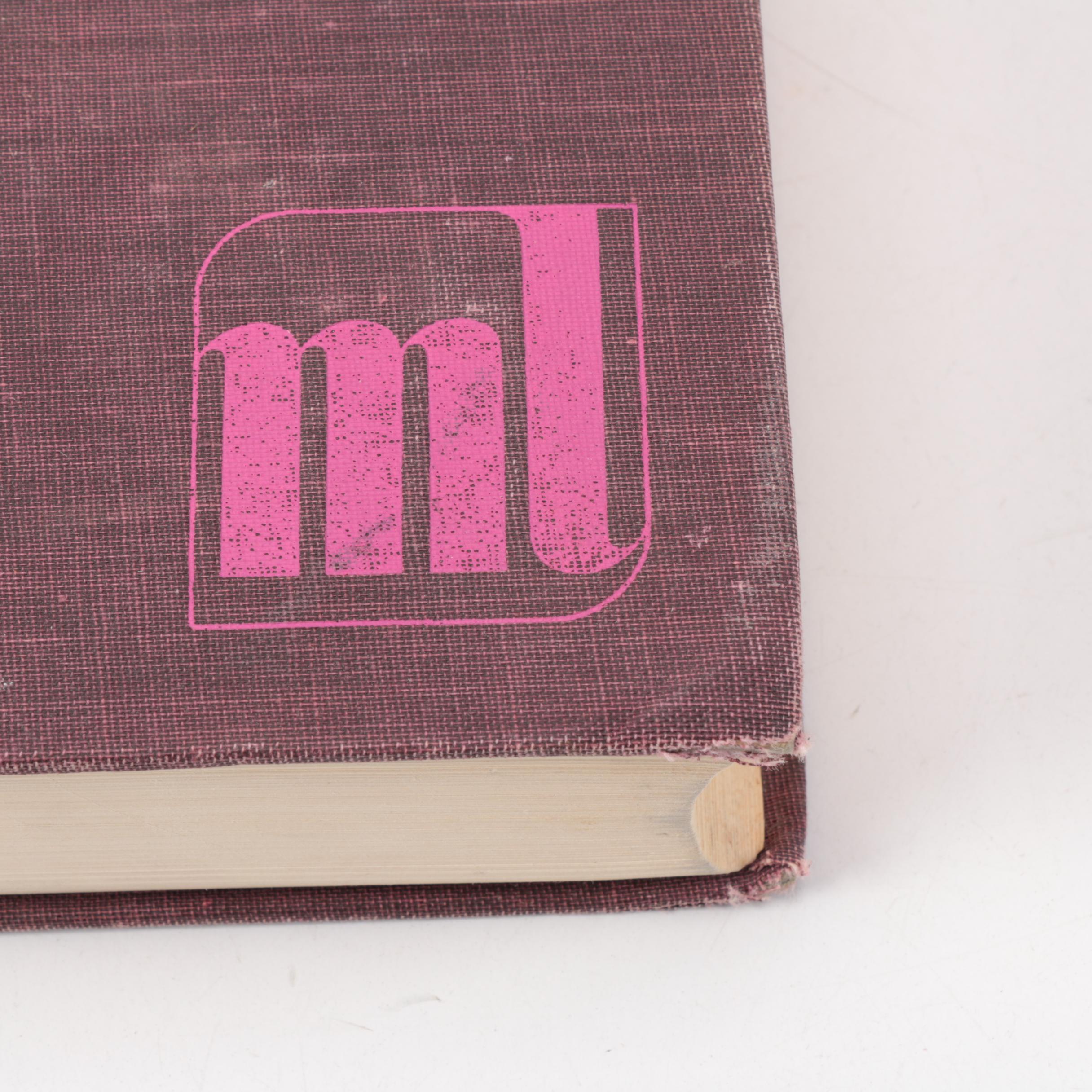 The Modern Library "Capital: A Critique of Political Economy" by Karl Marx