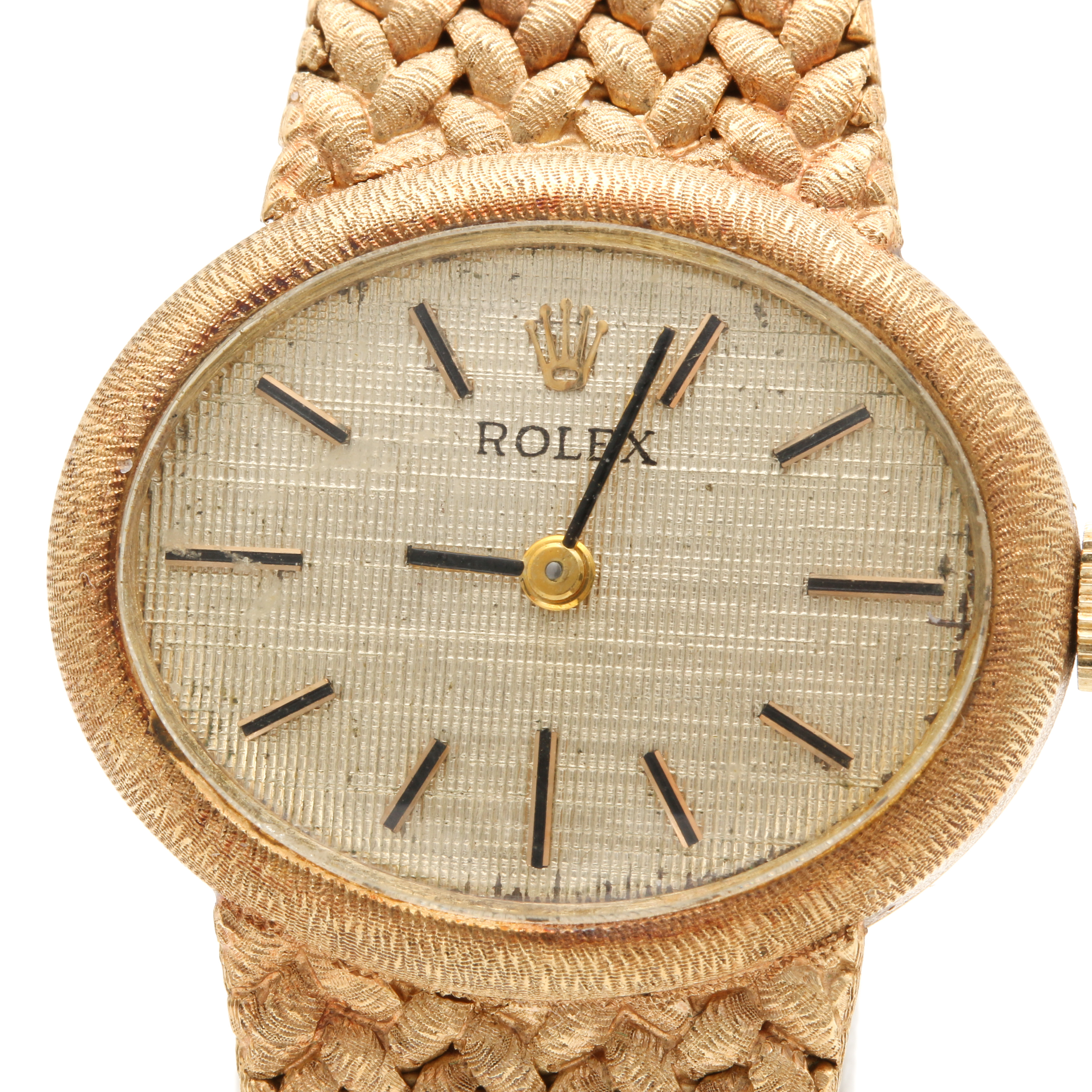 Circa 1960's - 1970's Rolex 14K Yellow Gold Watch