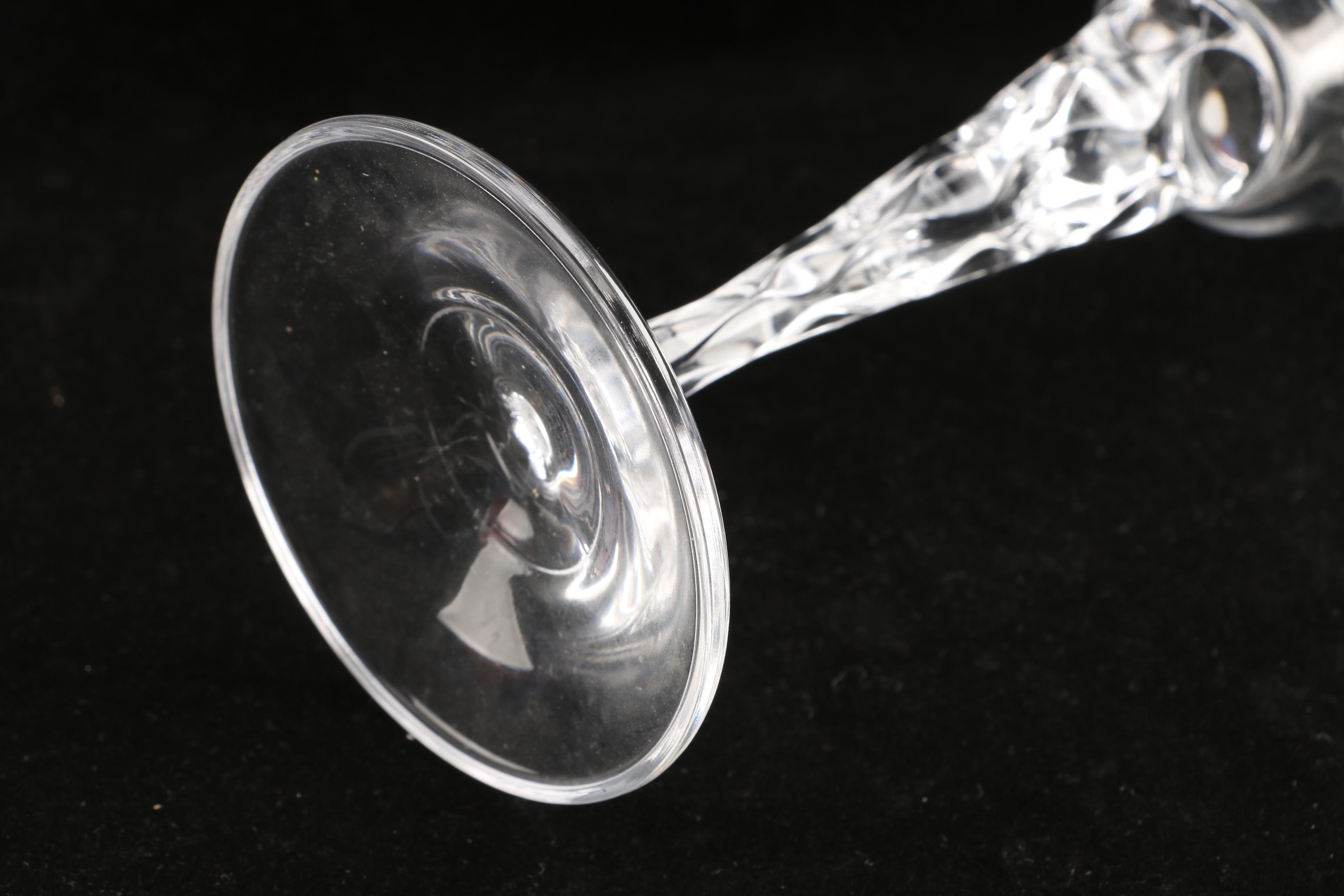 Bohemia Glass Champagne Flutes