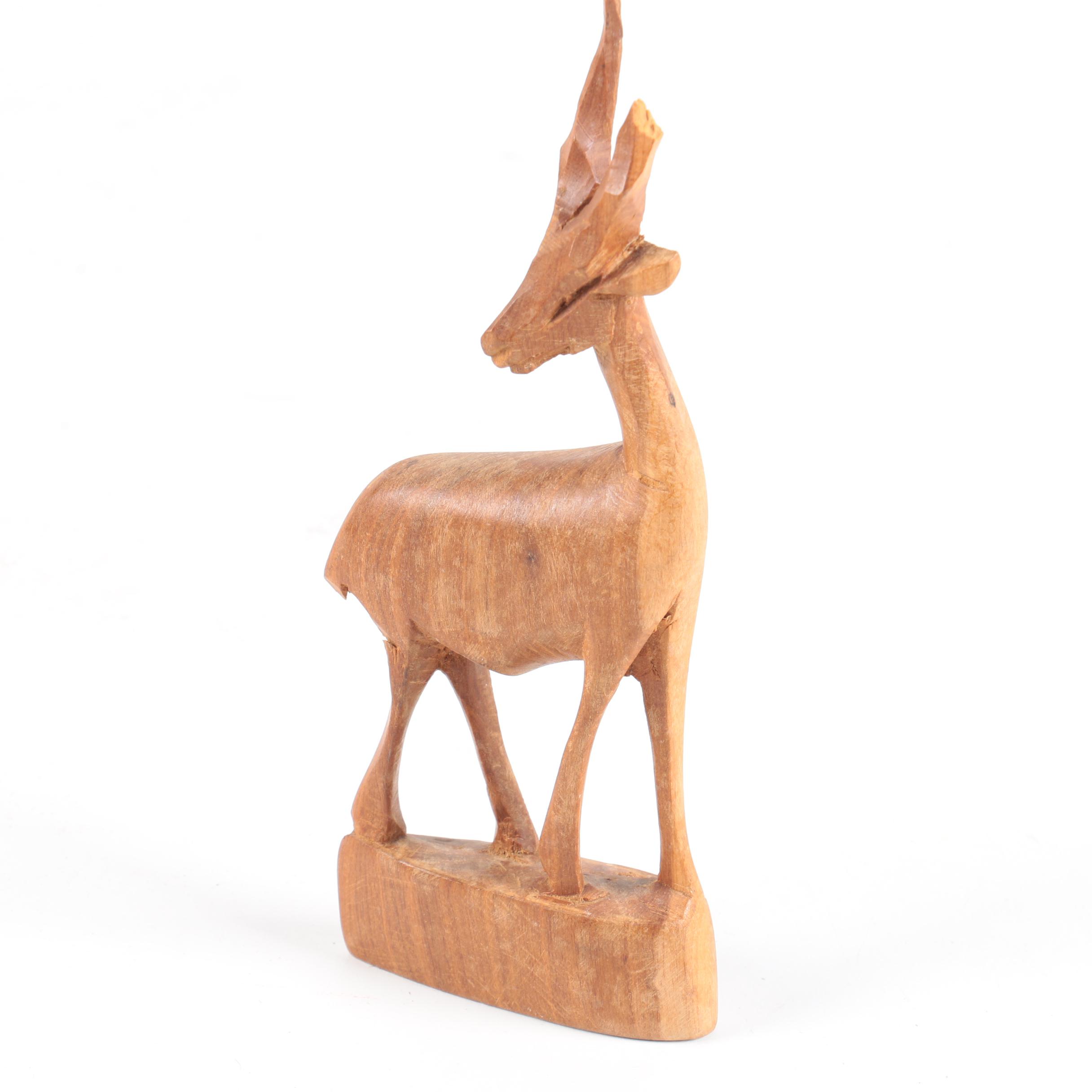 Kenyan Carved Wooden Animals