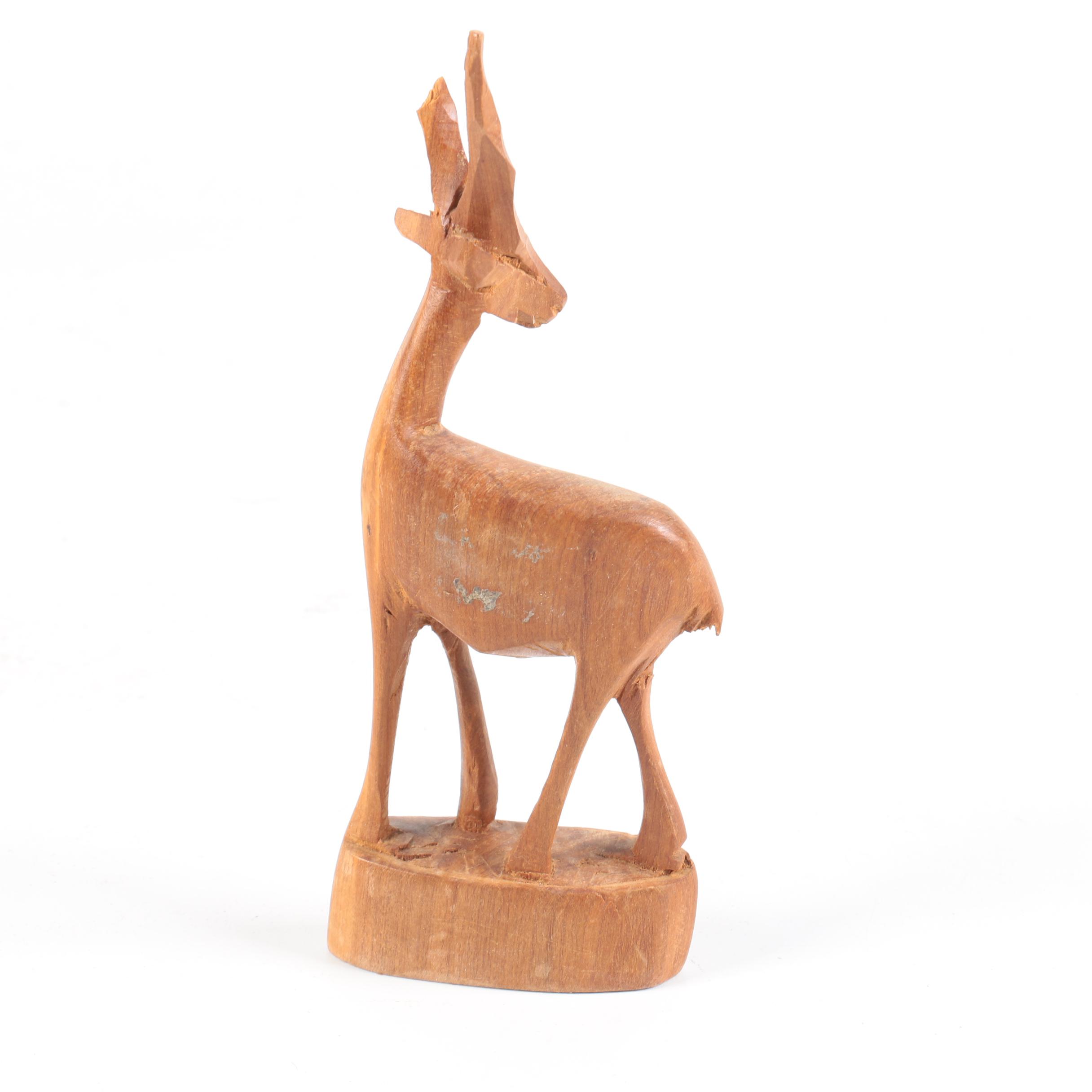 Kenyan Carved Wooden Animals