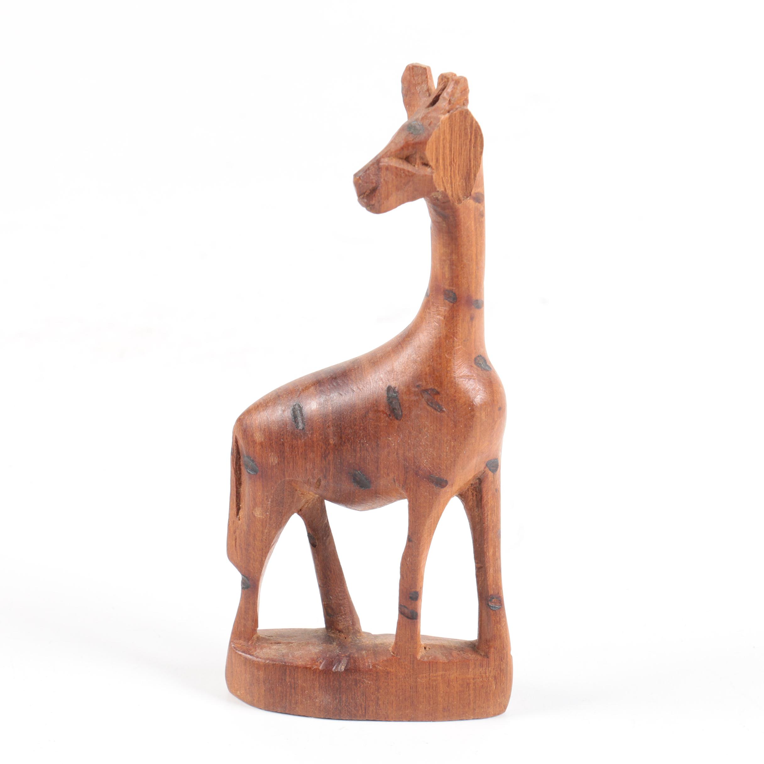 Kenyan Carved Wooden Animals
