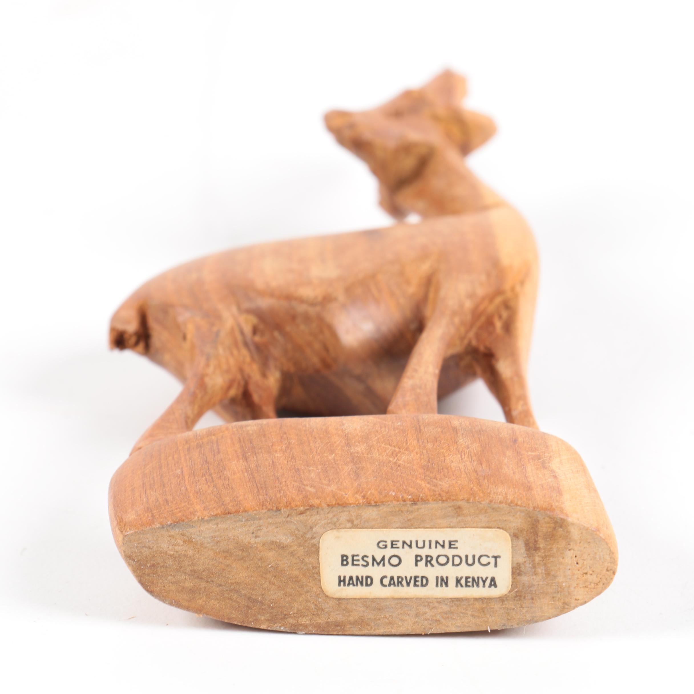 Kenyan Carved Wooden Animals