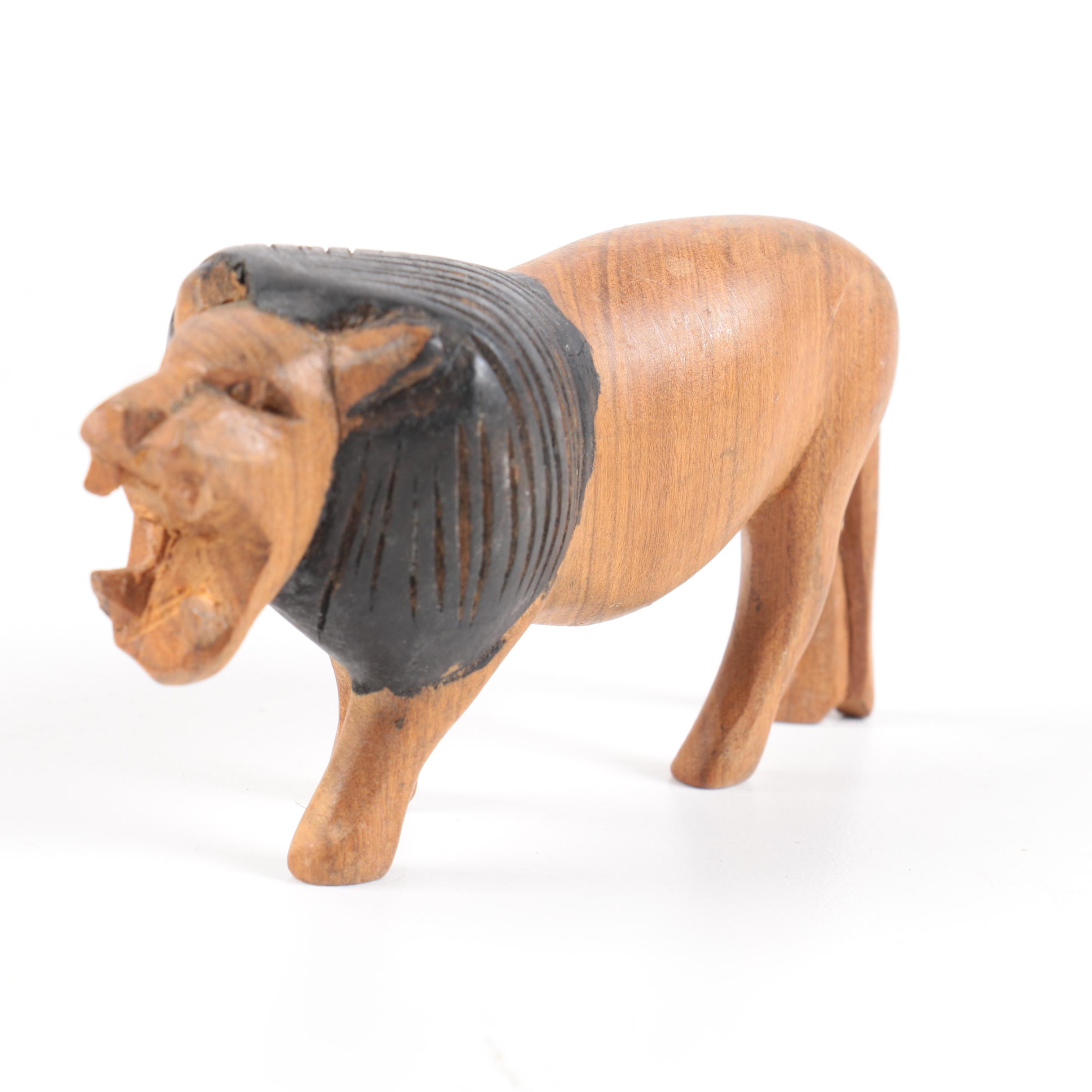 Kenyan Carved Wooden Animals