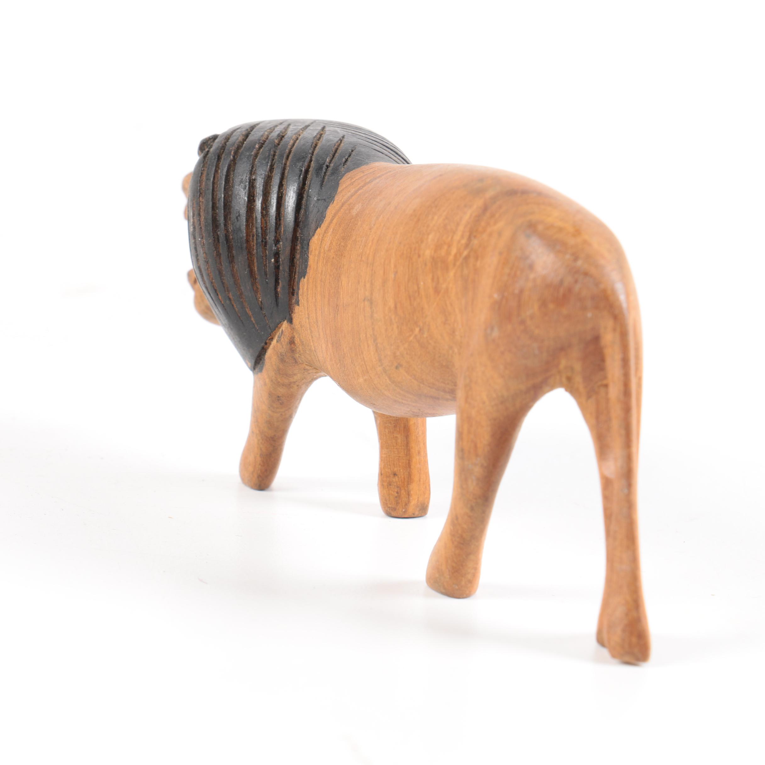 Kenyan Carved Wooden Animals