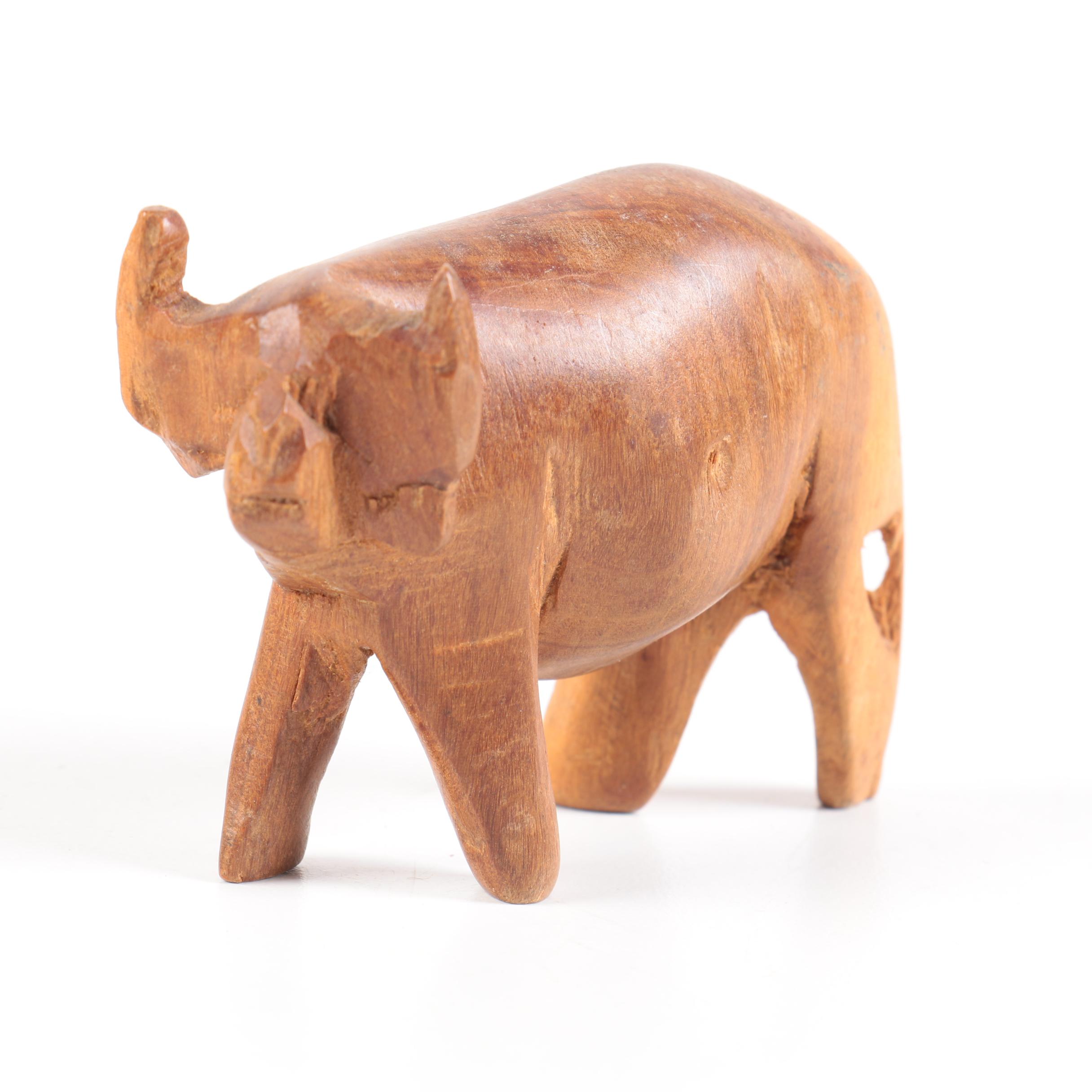 Kenyan Carved Wooden Animals