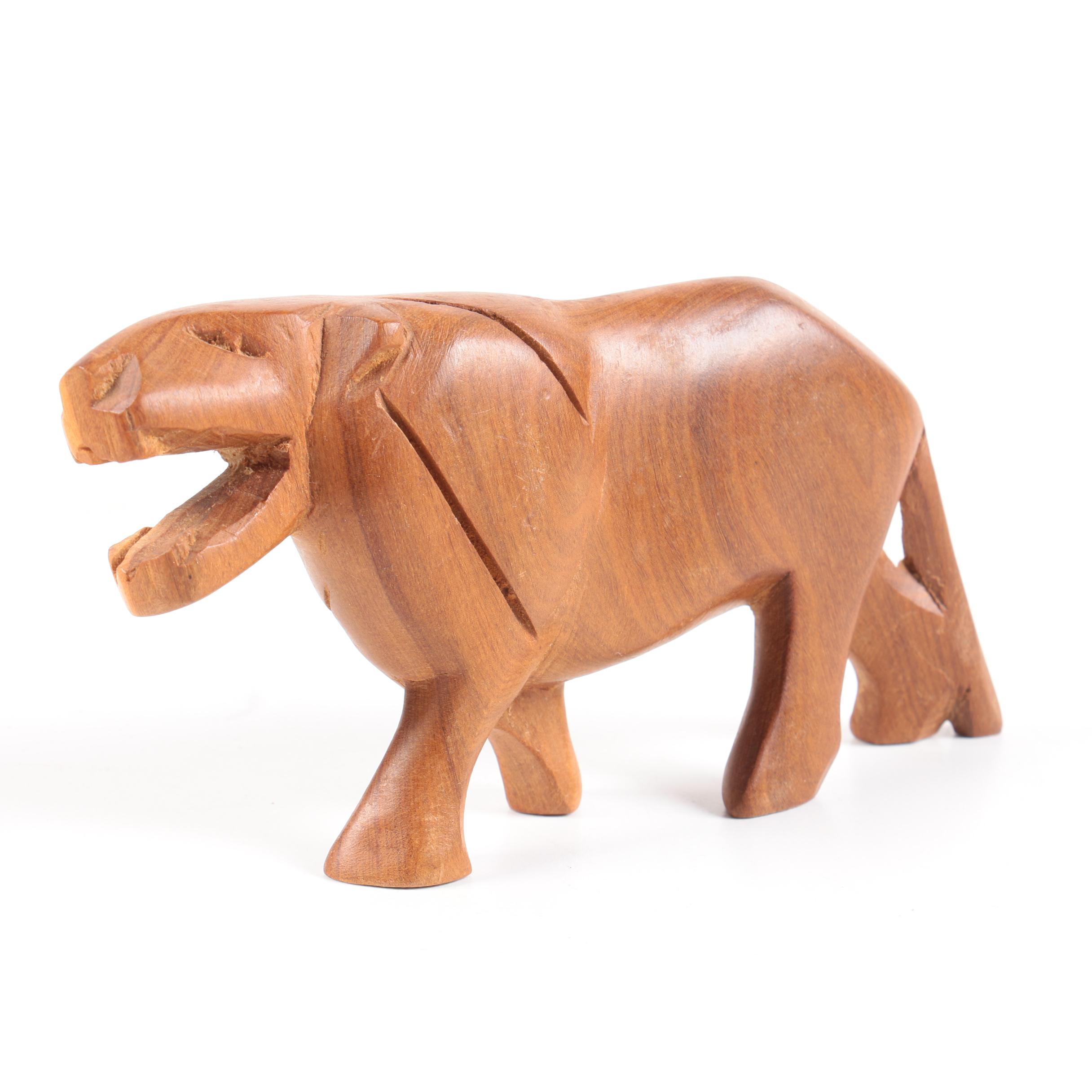Kenyan Carved Wooden Animals