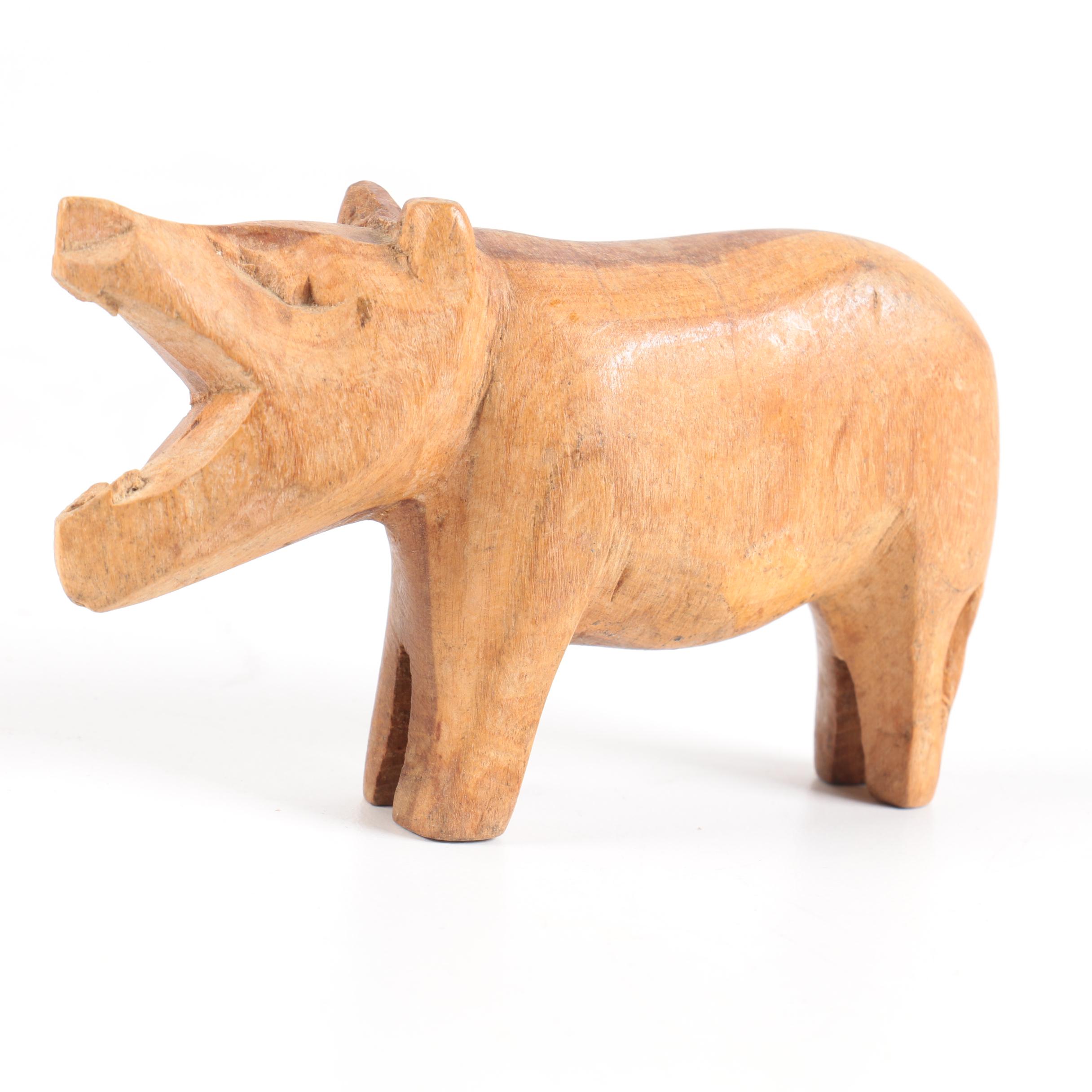 Kenyan Carved Wooden Animals