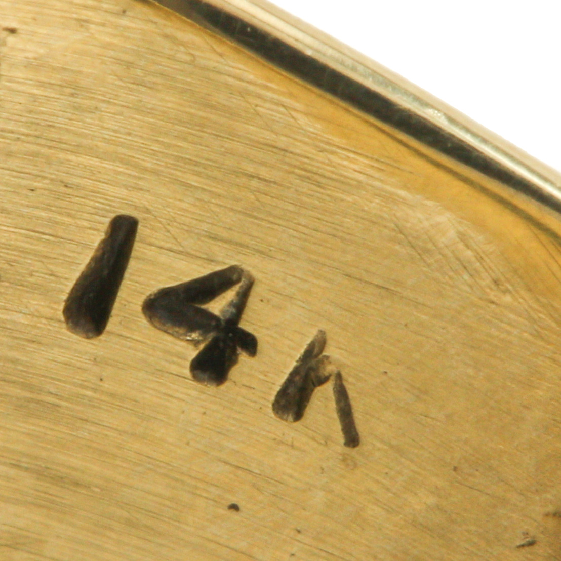 Vintage 14K Yellow Gold Black Onyx Ring