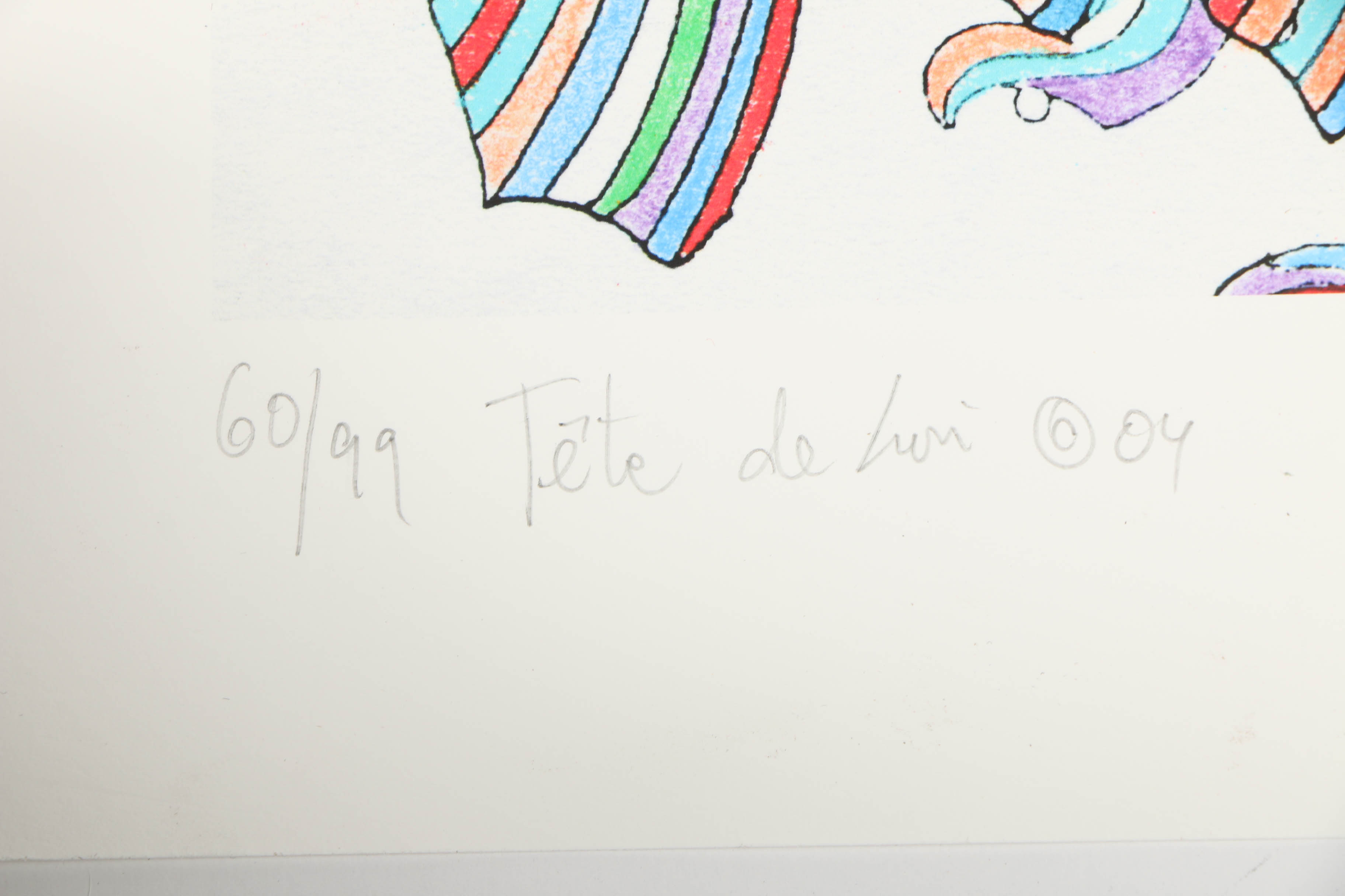 Guillaume Azoulay Giclee "Tete de Lion"