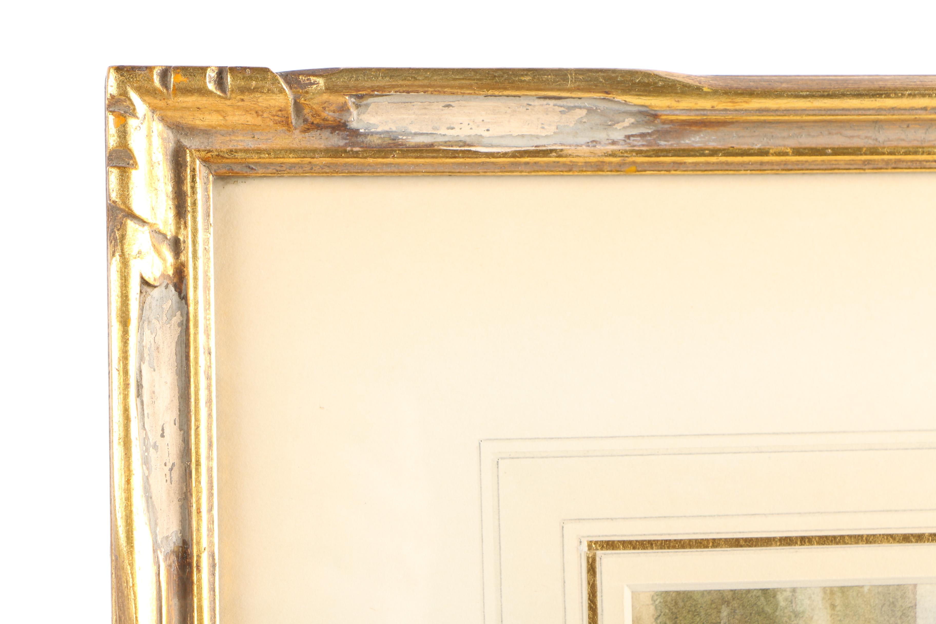 Flora Pilkington Watercolor on Paper "The End of The Path"