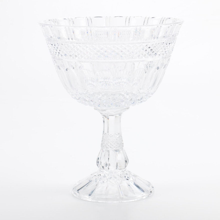 Godinger "Brandon" Crystal Footed Bowl