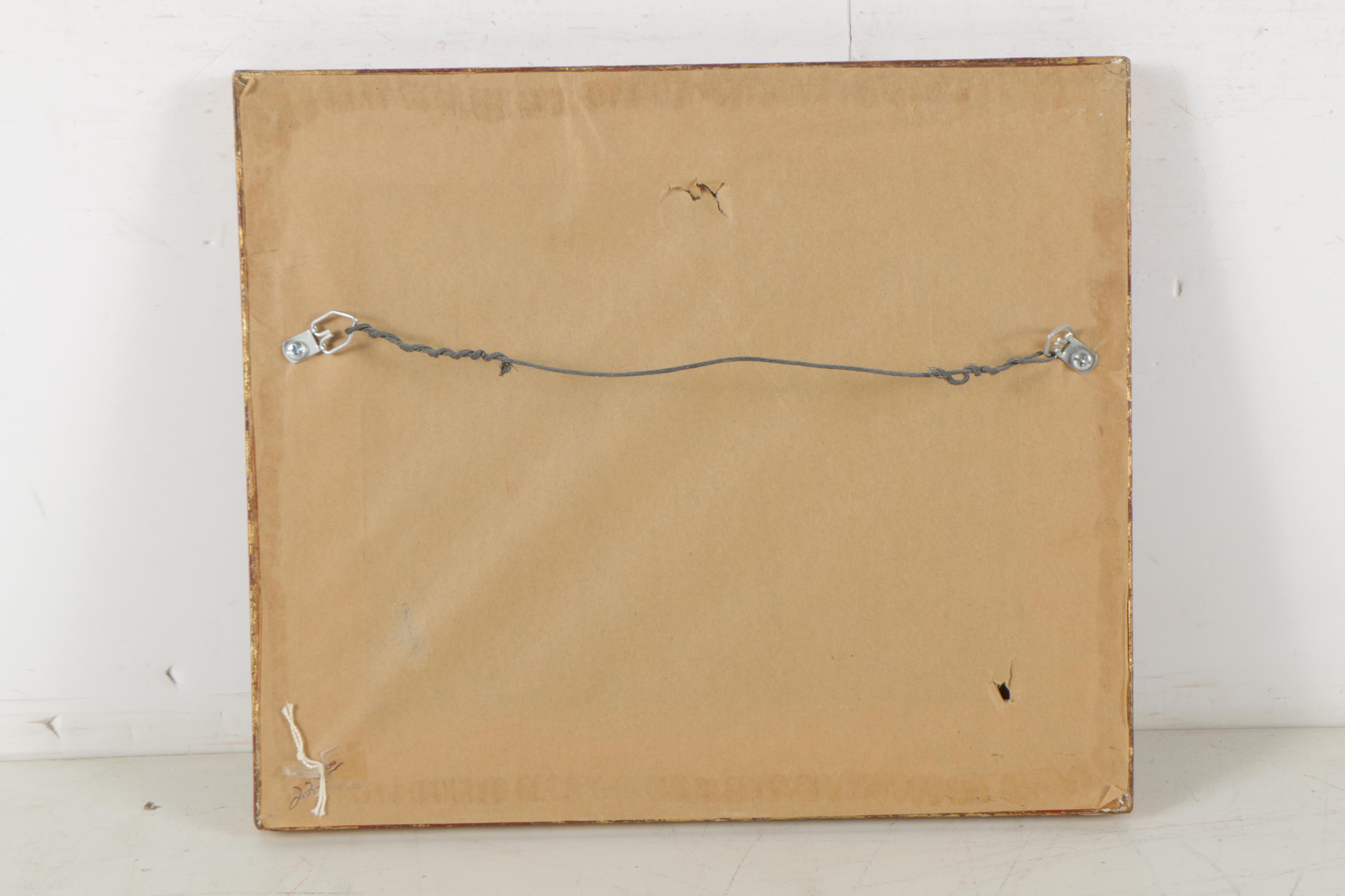 Beck Oil Painting of a Landscape