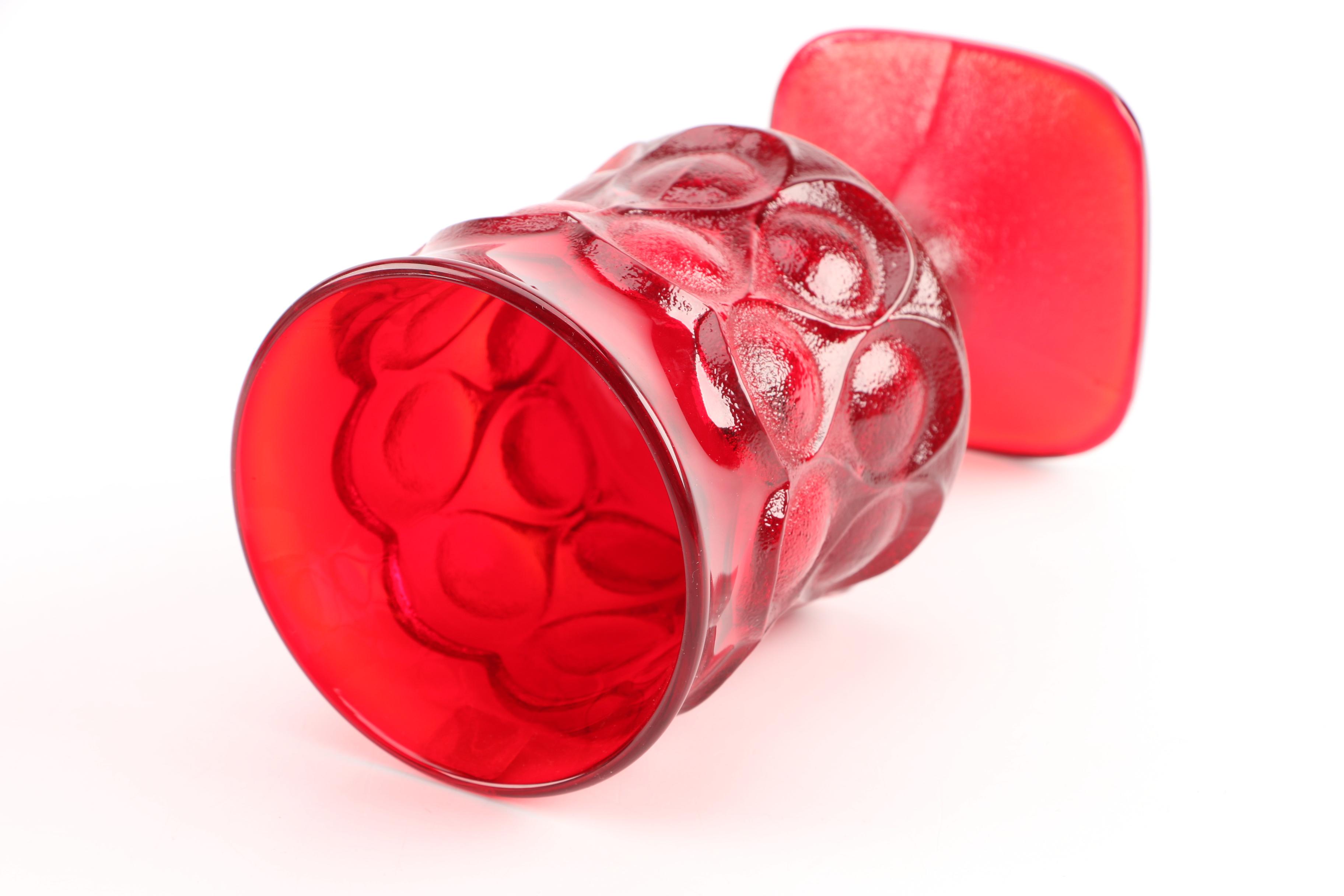 Noritake "Spotlight-Ruby" Glassware, Circa 1974 - 1983