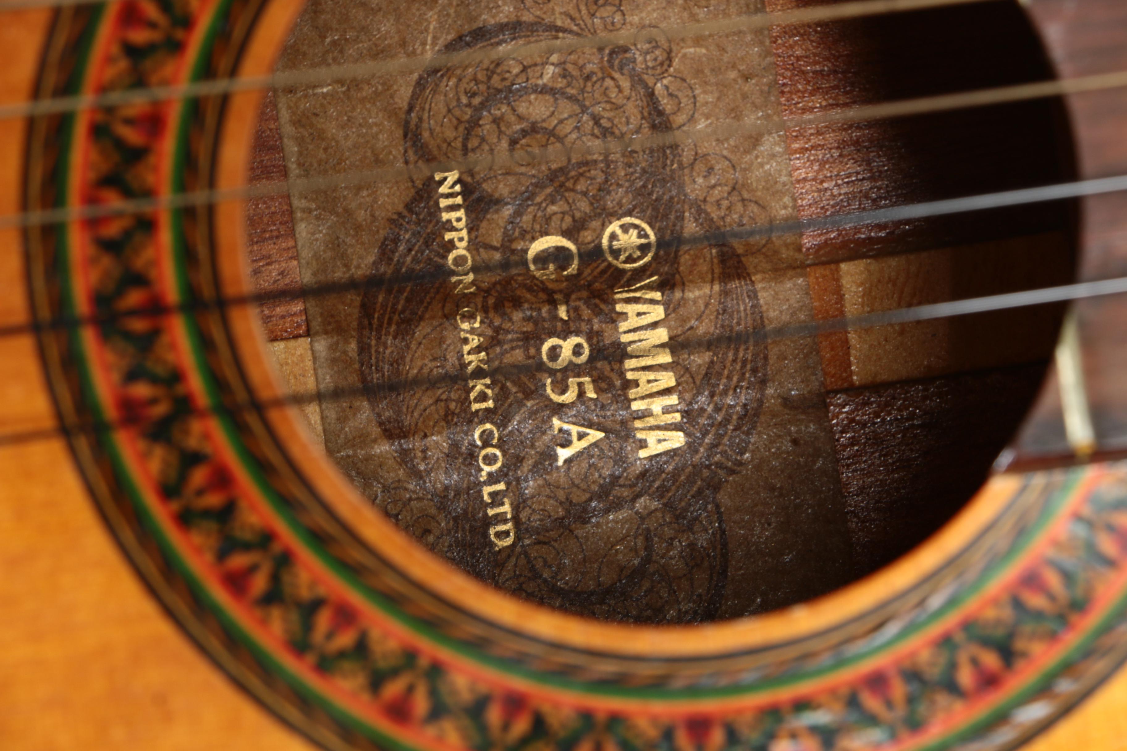 Vintage Yamaha G-85A Acoustic Guitar