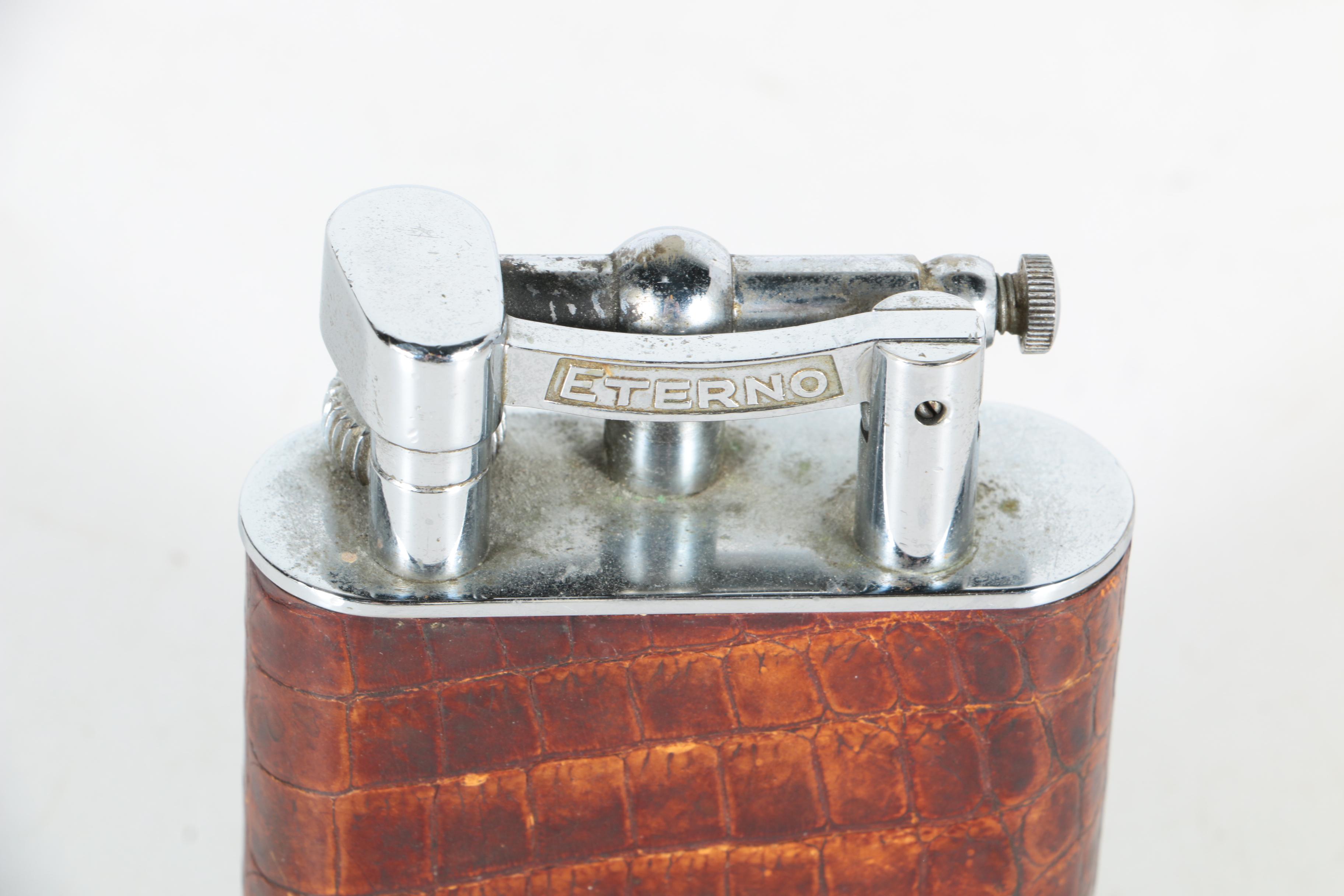 Vintage Saffa Eterno Lift Arm Table Lighter