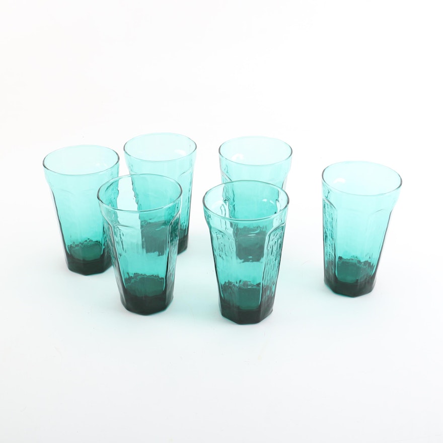 Collection of Aqua Water Glasses