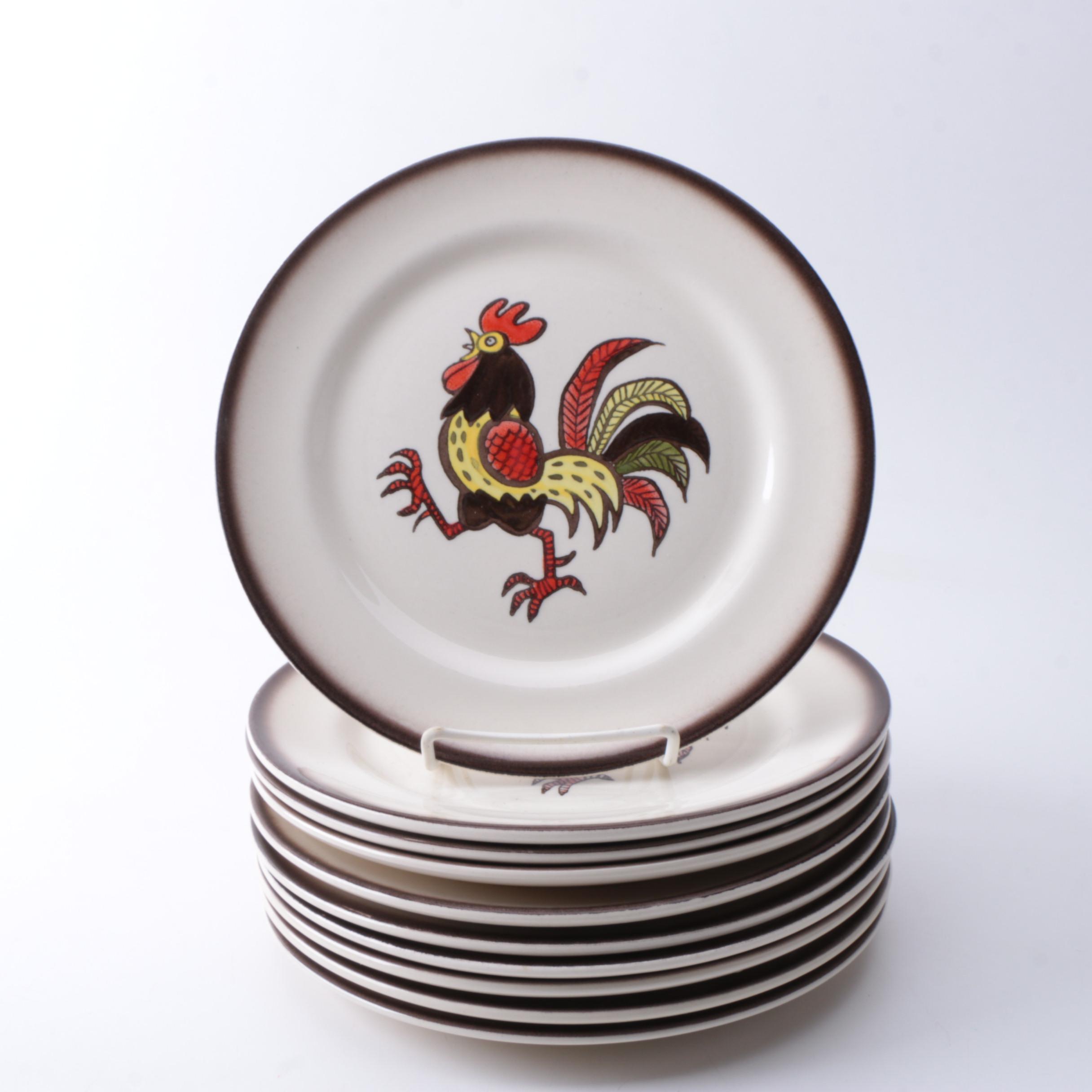 Vintage Poppytrail by Metlox "California Provincial" Porcelain Tableware