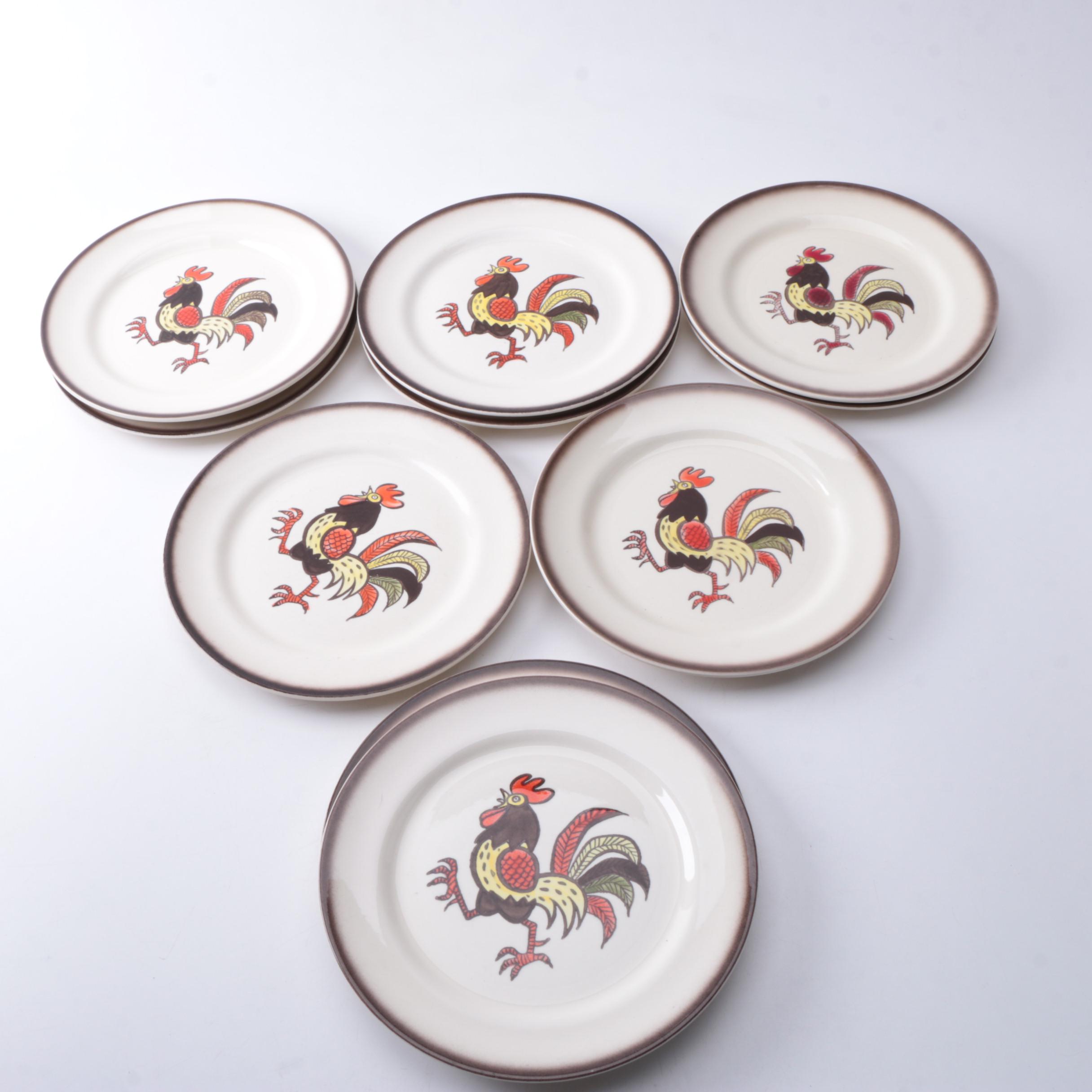 Vintage Poppytrail by Metlox "California Provincial" Porcelain Tableware