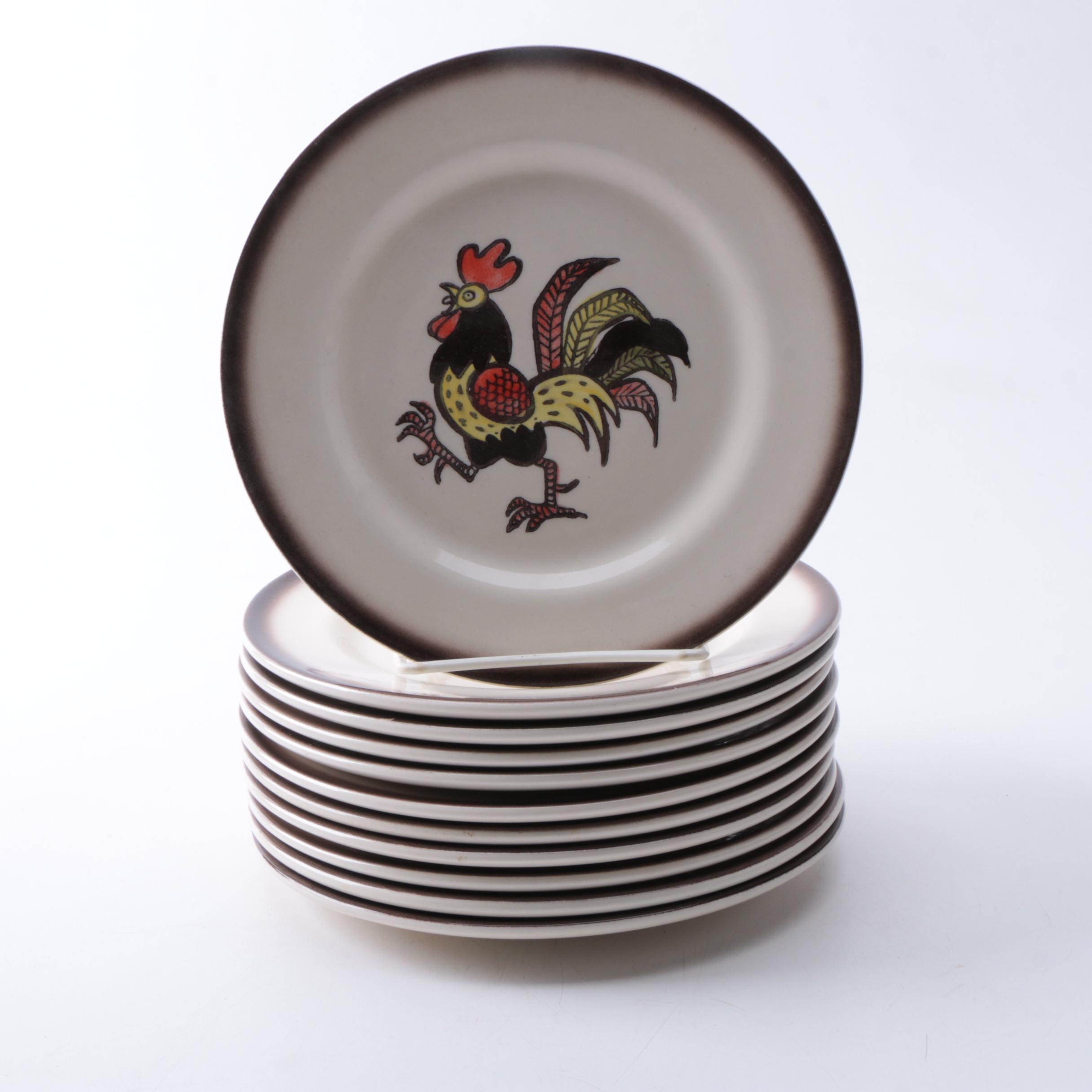 Vintage Poppytrail by Metlox "California Provincial" Porcelain Tableware