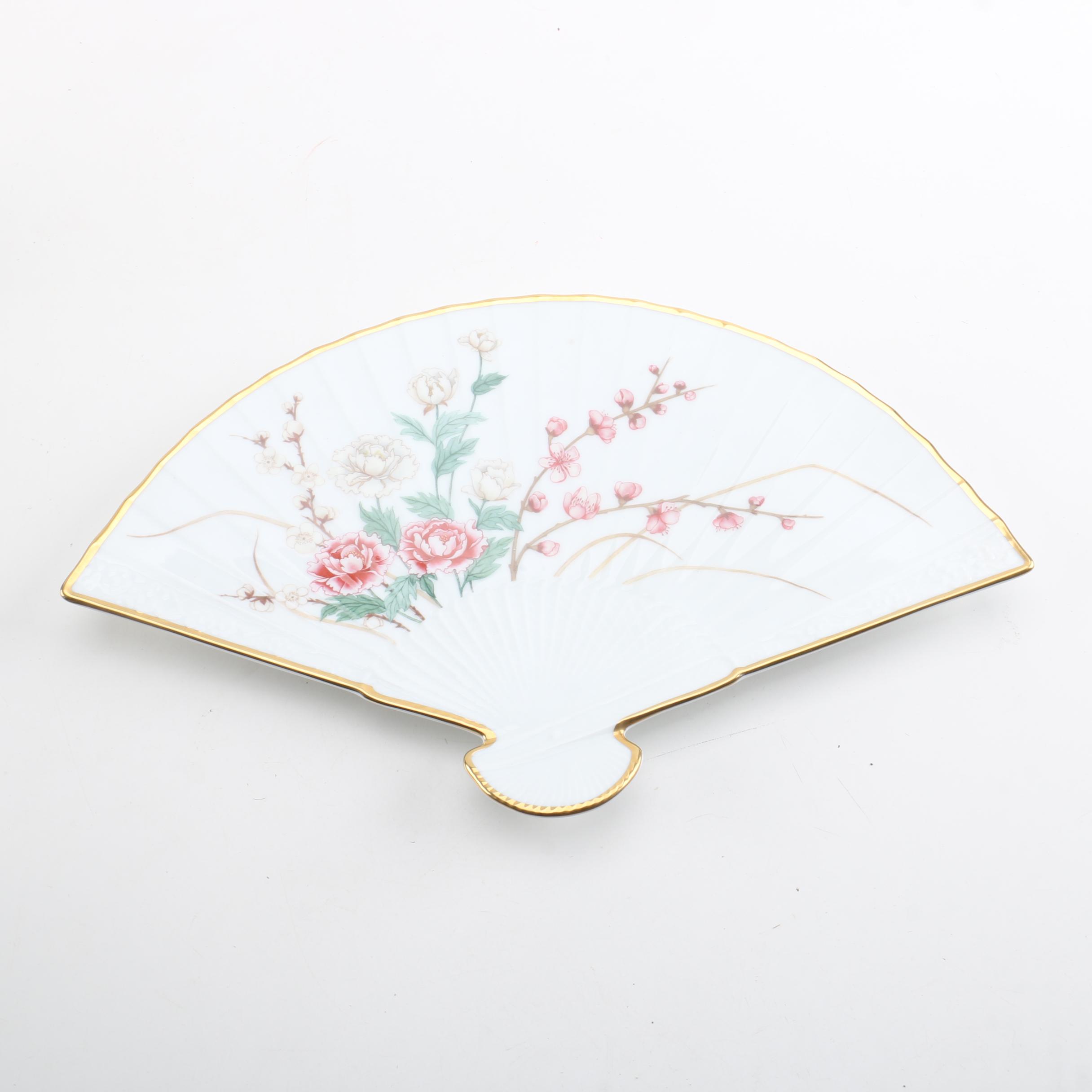 Lenox Porcelain Fan Wall Decor
