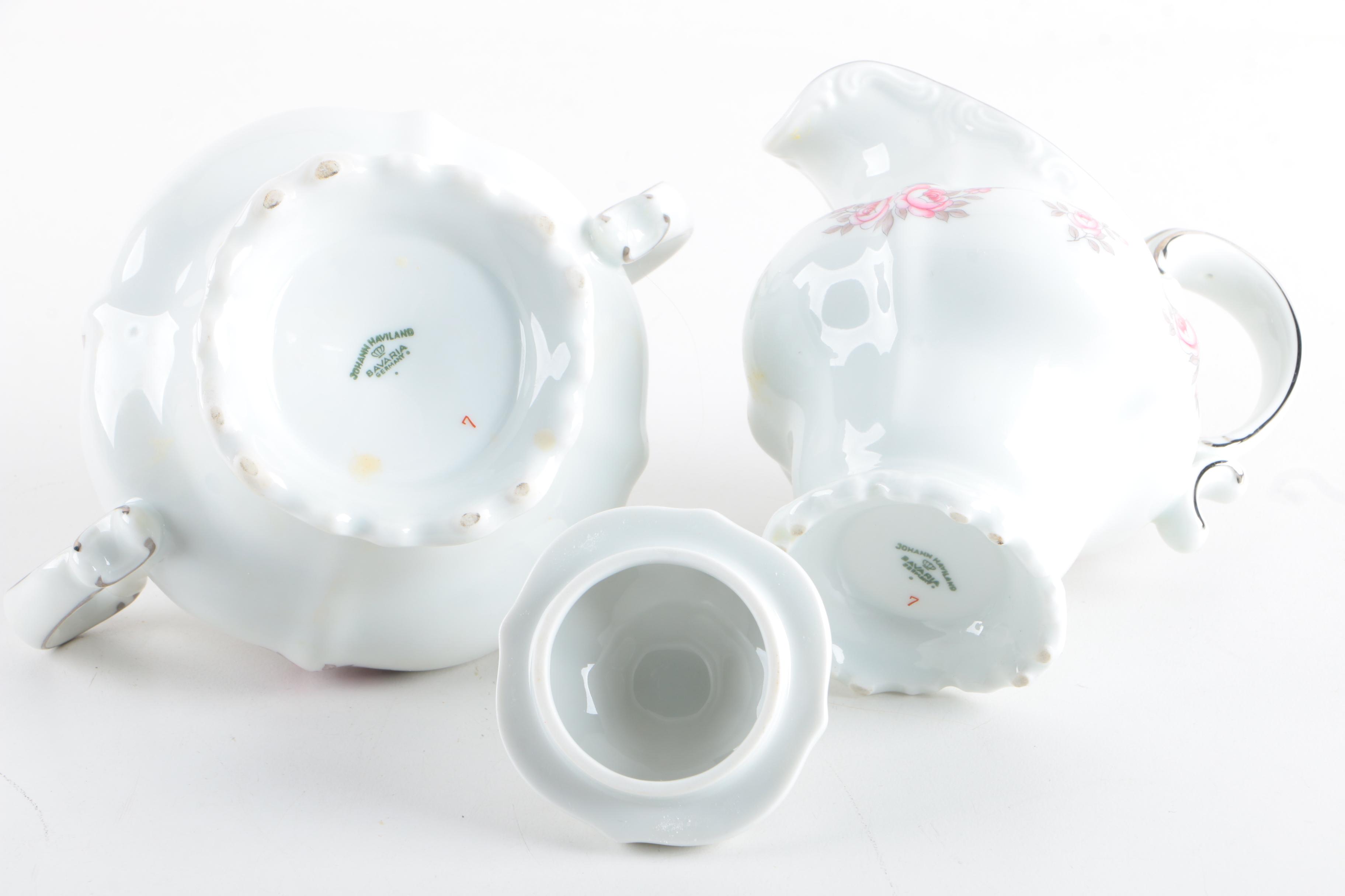 Johann Haviland "Petit Point" Porcelain Tableware