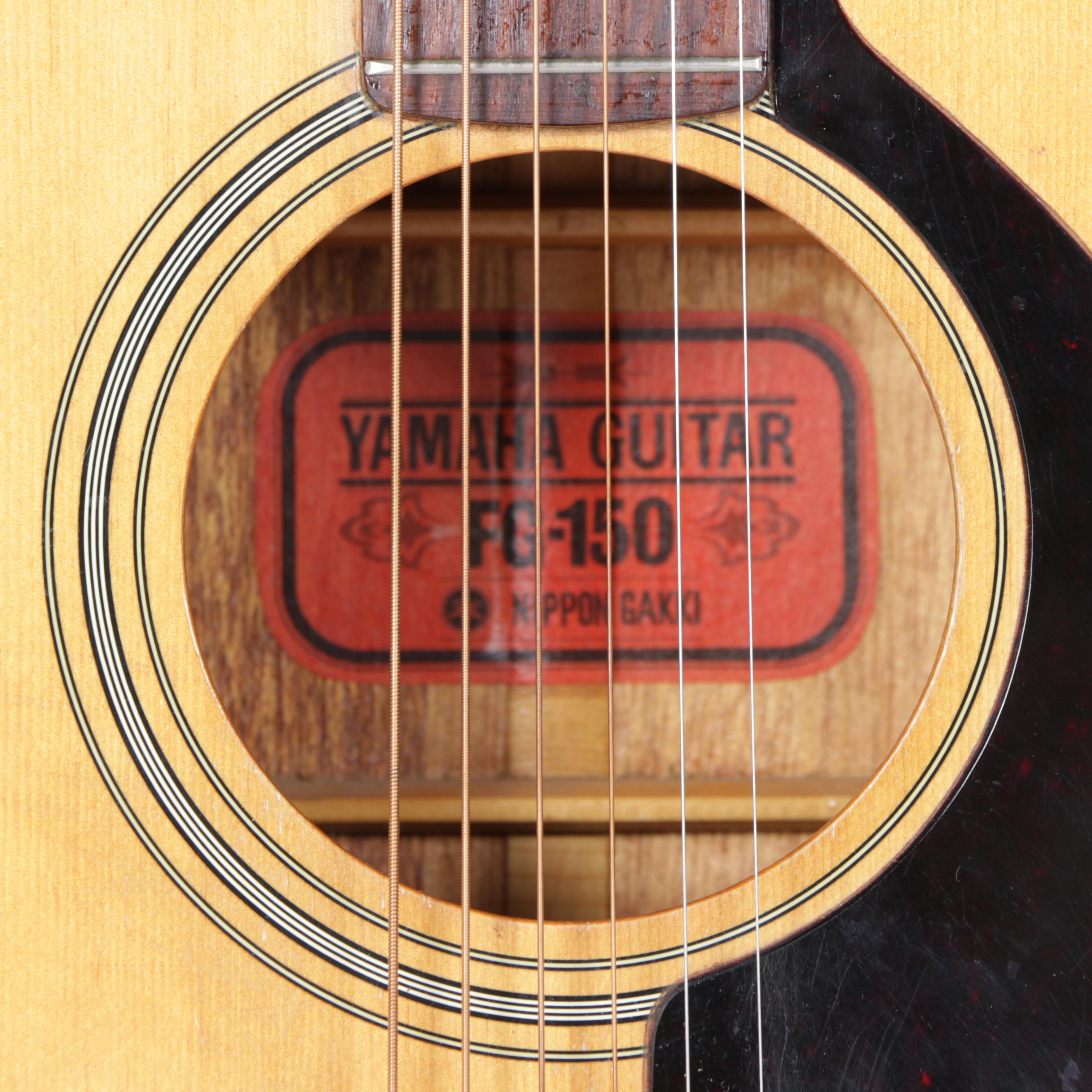 Vintage Yamaha FG-150 Acoustic Guitar