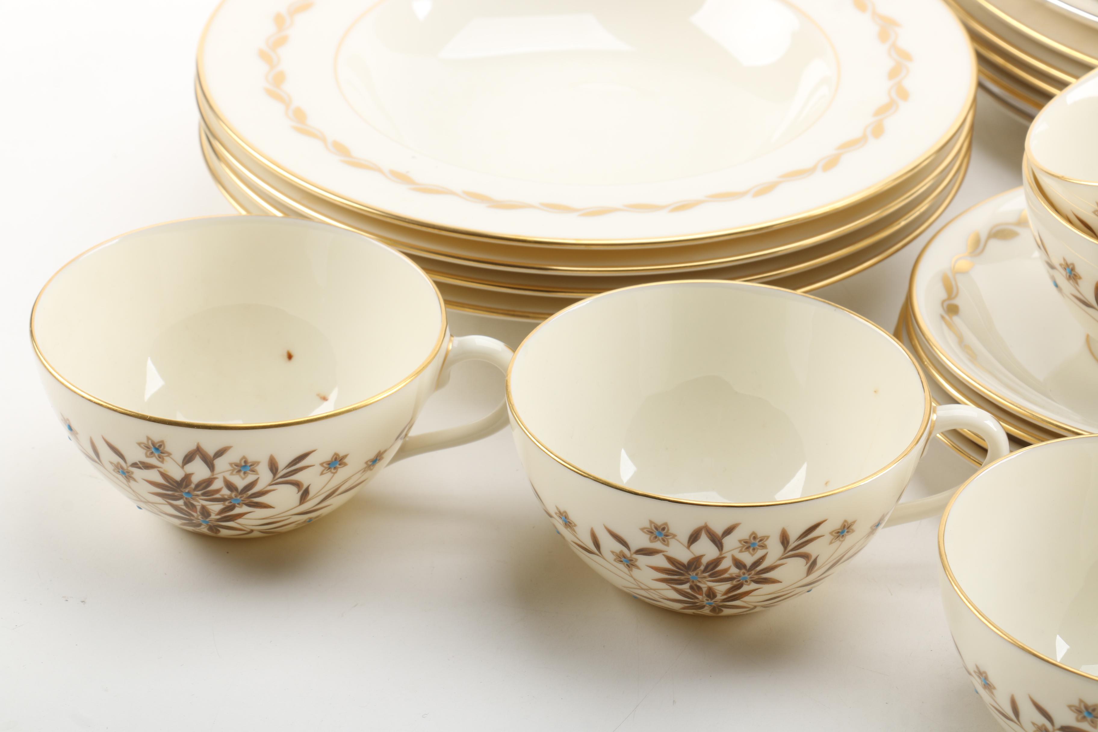 Lenox "Shalimar", "Starlight" and Other Porcelain Tableware
