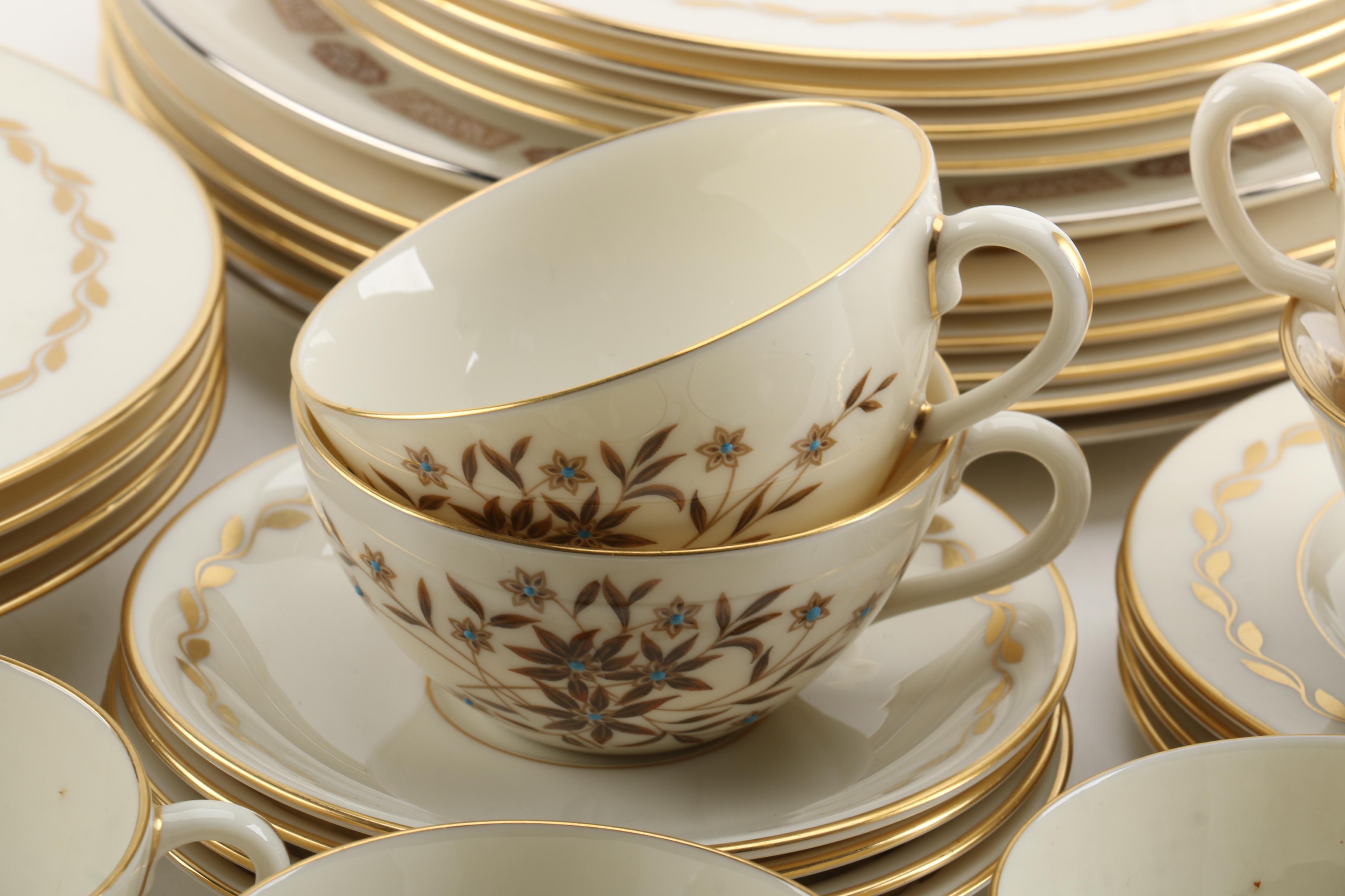 Lenox "Shalimar", "Starlight" and Other Porcelain Tableware