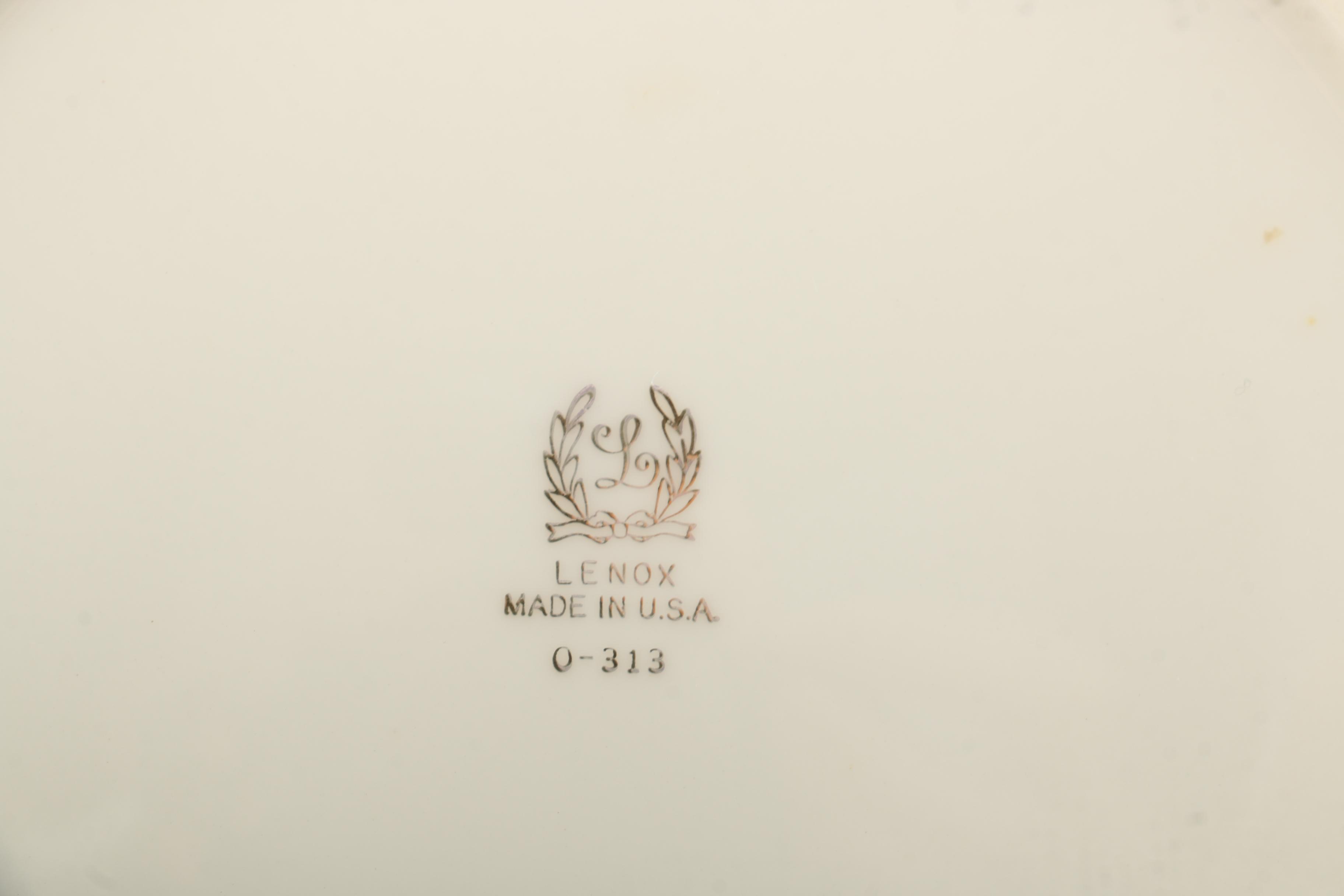 Lenox "Shalimar", "Starlight" and Other Porcelain Tableware