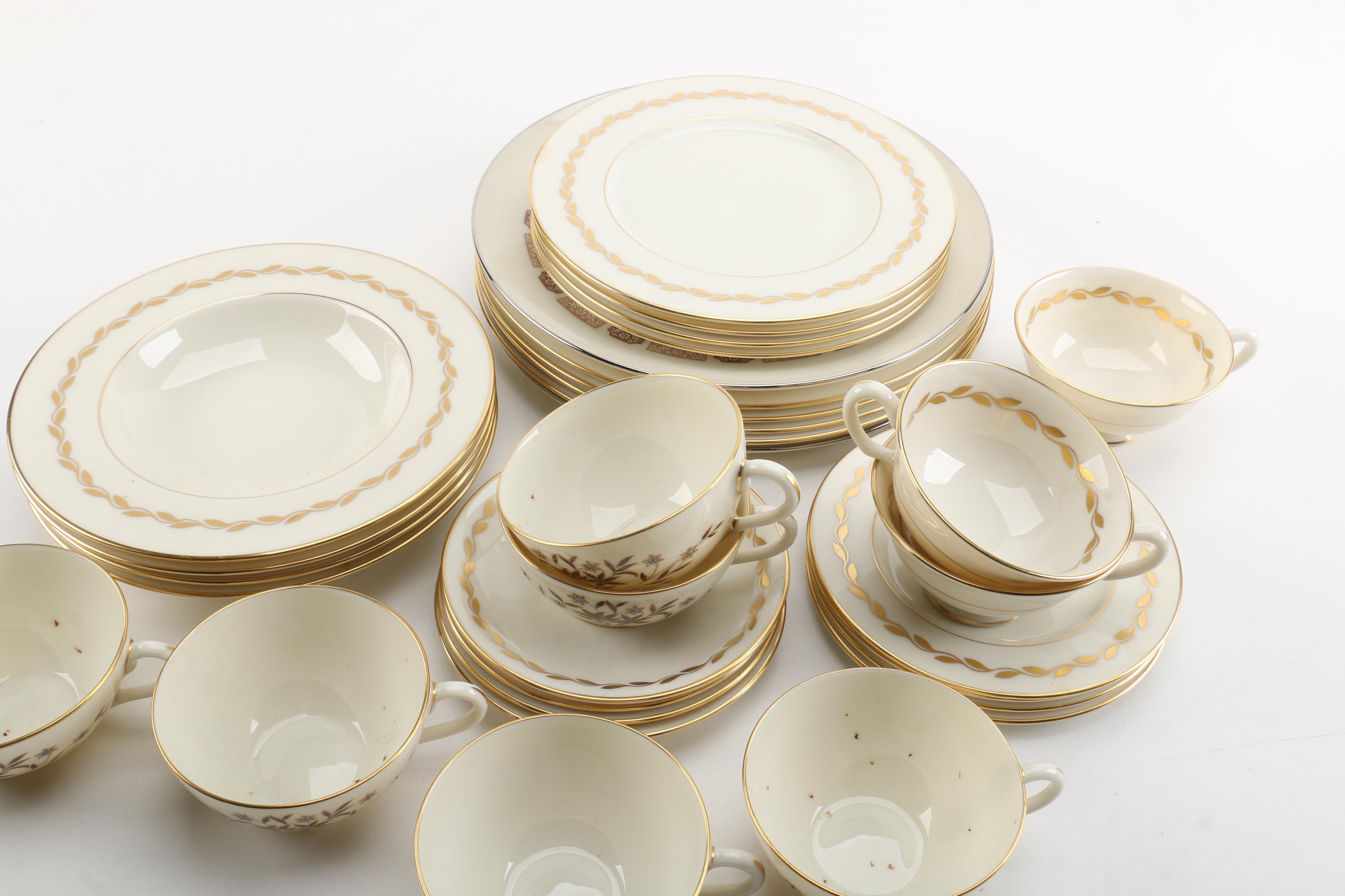 Lenox "Shalimar", "Starlight" and Other Porcelain Tableware