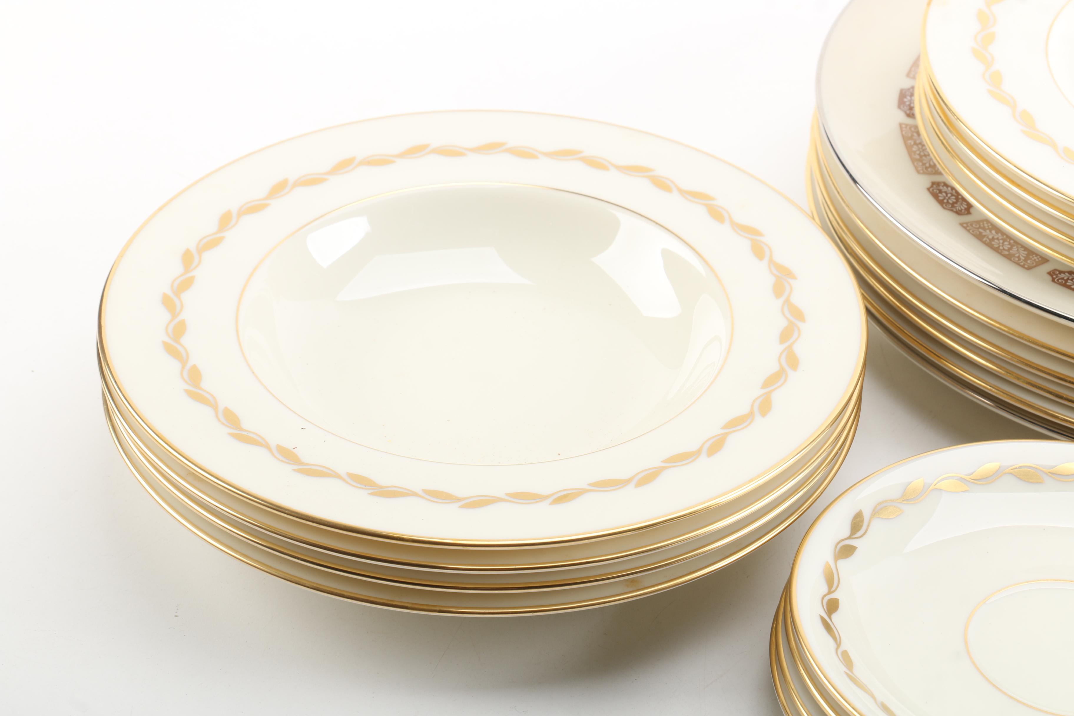 Lenox "Shalimar", "Starlight" and Other Porcelain Tableware