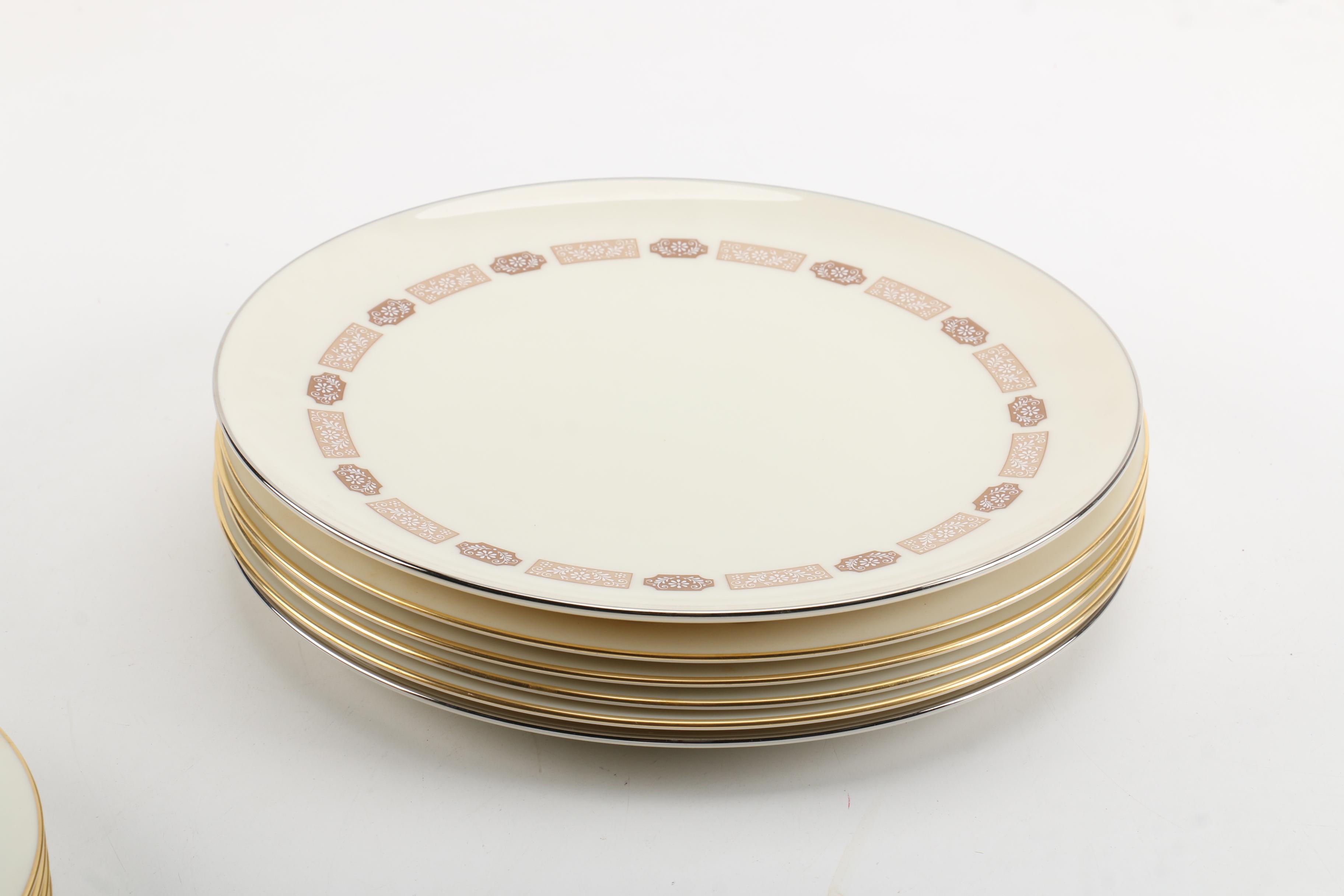 Lenox "Shalimar", "Starlight" and Other Porcelain Tableware