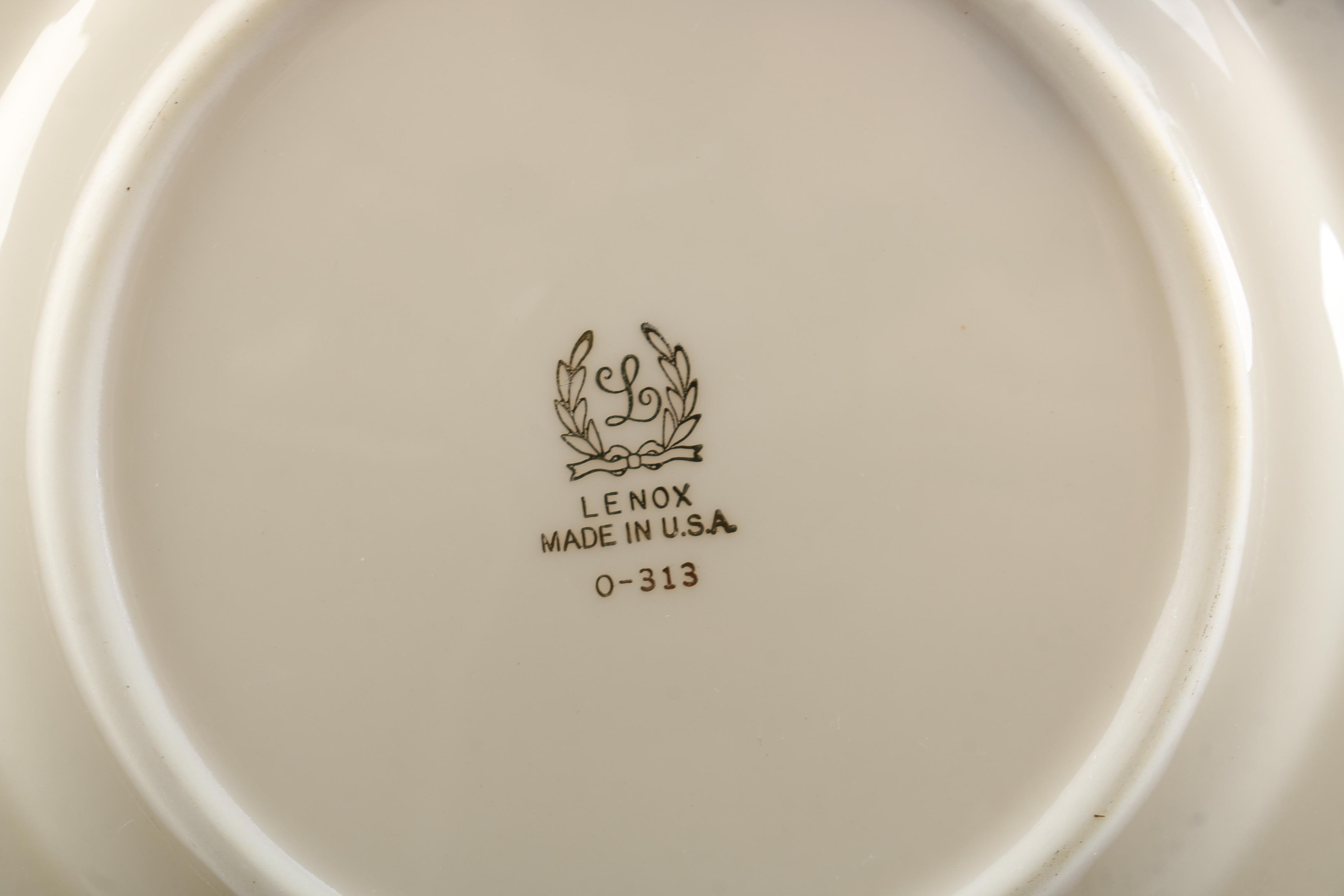 Lenox "Shalimar", "Starlight" and Other Porcelain Tableware