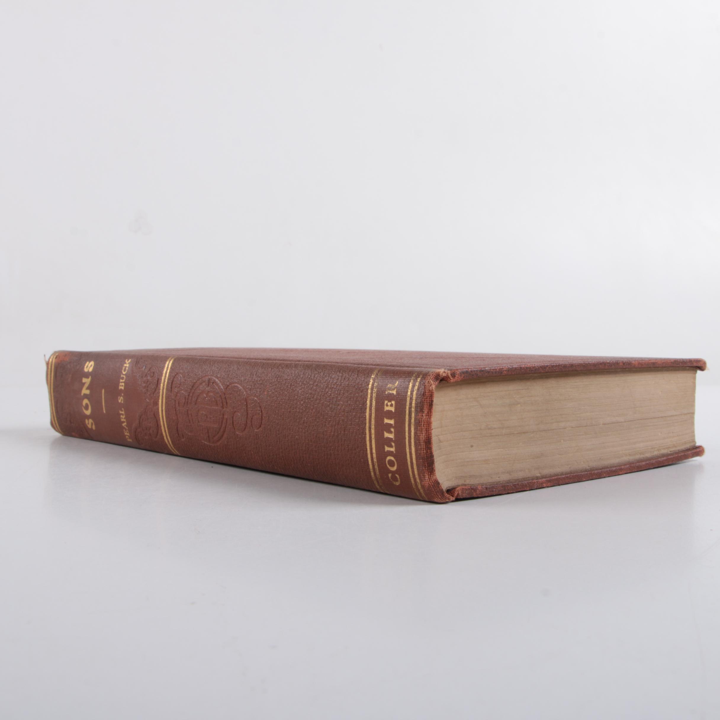 1932 "Sons" by Pearl S. Buck