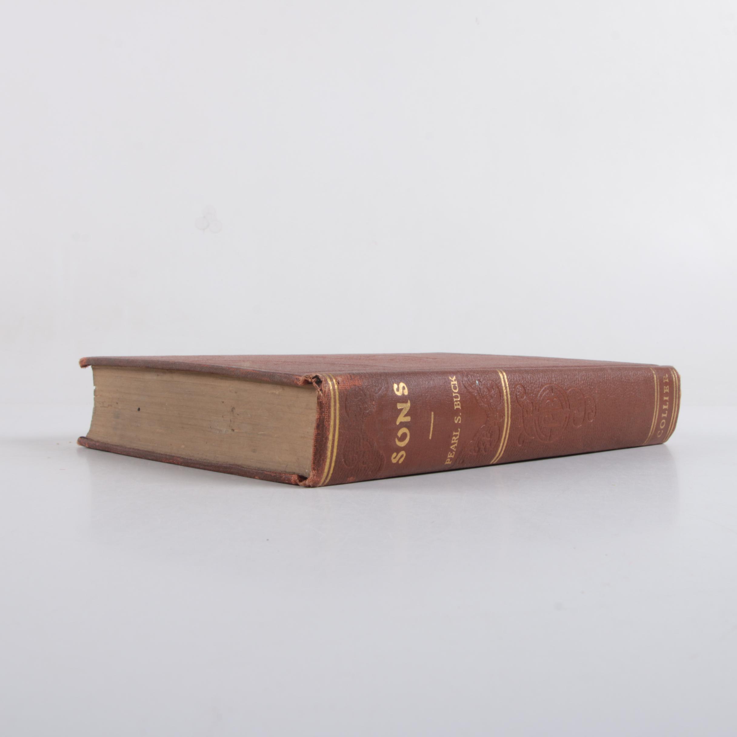 1932 "Sons" by Pearl S. Buck